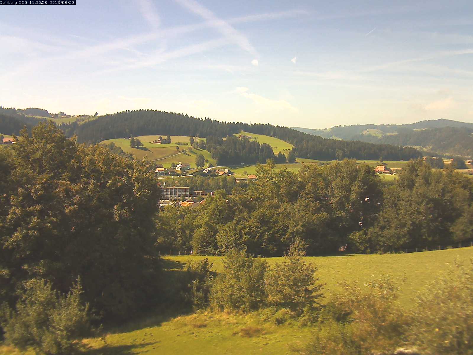 Webcam-Bild: Aussicht vom Dorfberg in Langnau 20130822-110600