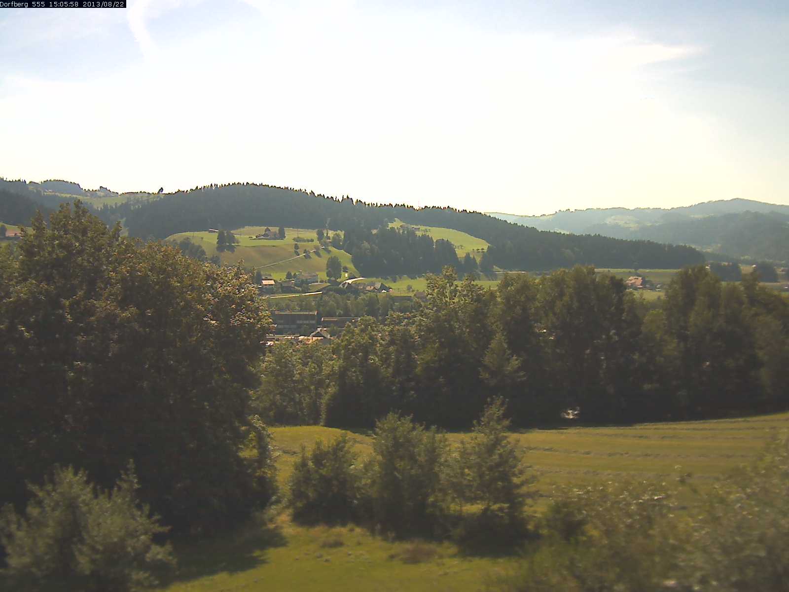 Webcam-Bild: Aussicht vom Dorfberg in Langnau 20130822-150600