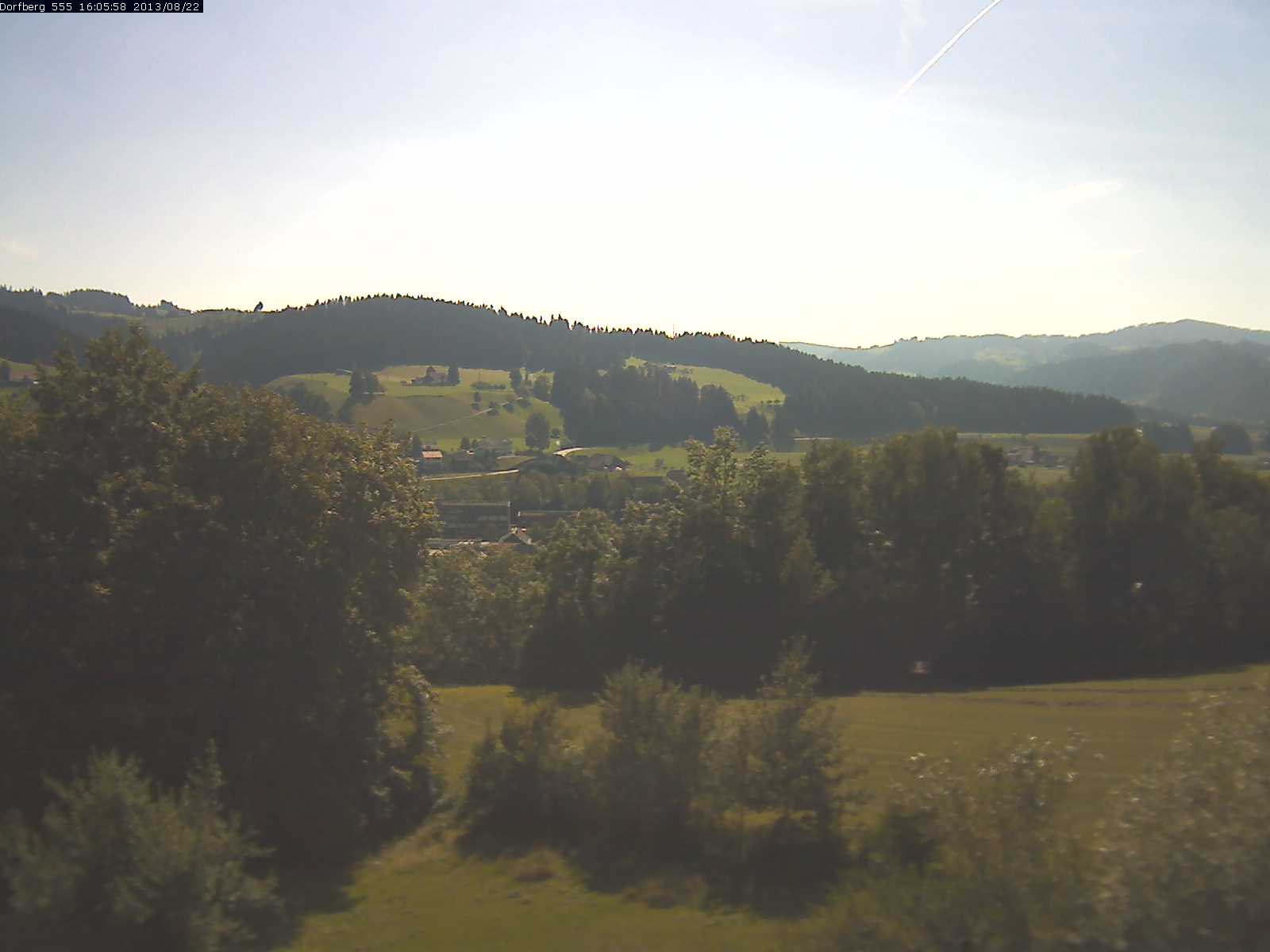 Webcam-Bild: Aussicht vom Dorfberg in Langnau 20130822-160600