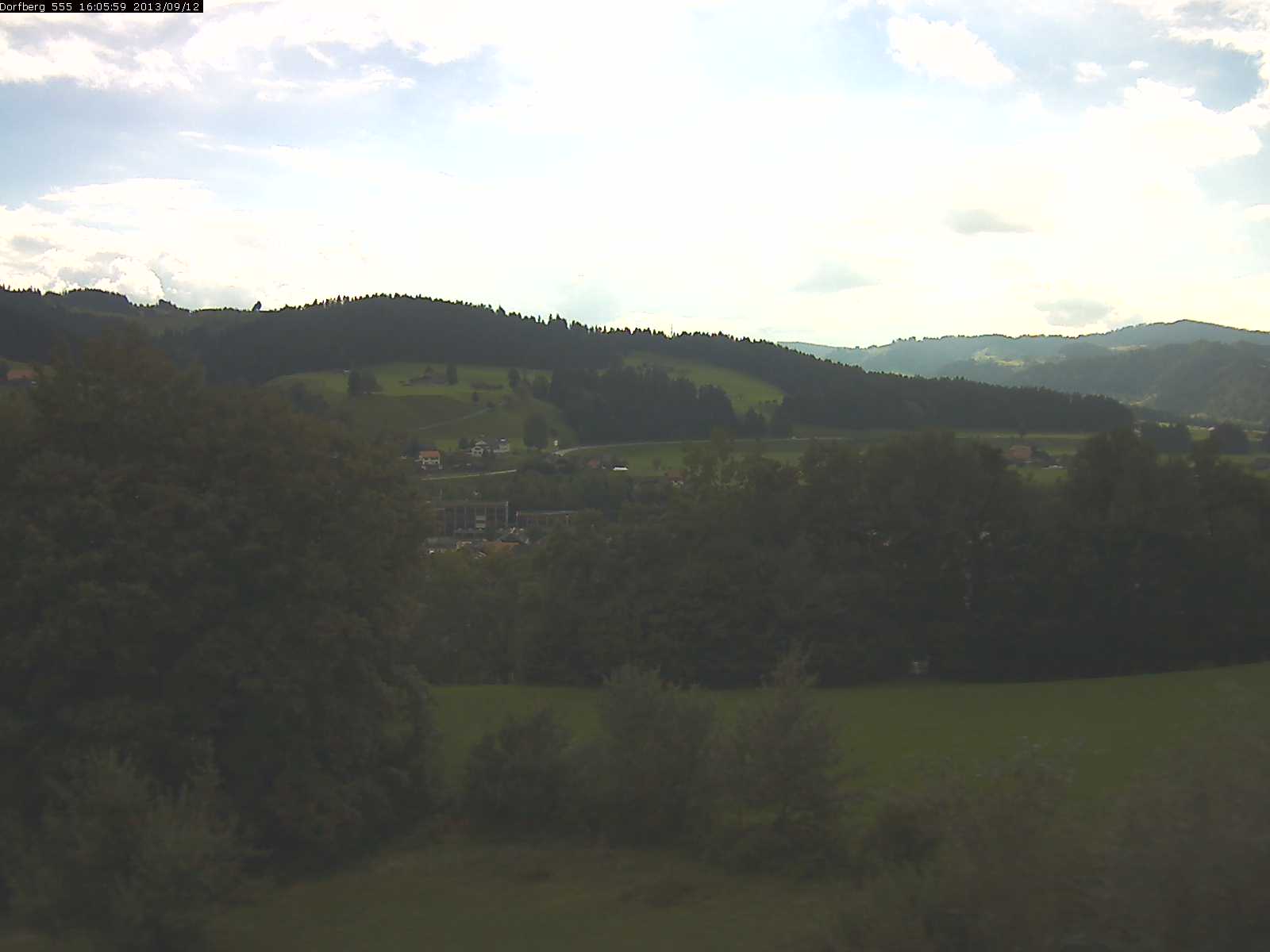 Webcam-Bild: Aussicht vom Dorfberg in Langnau 20130912-160600