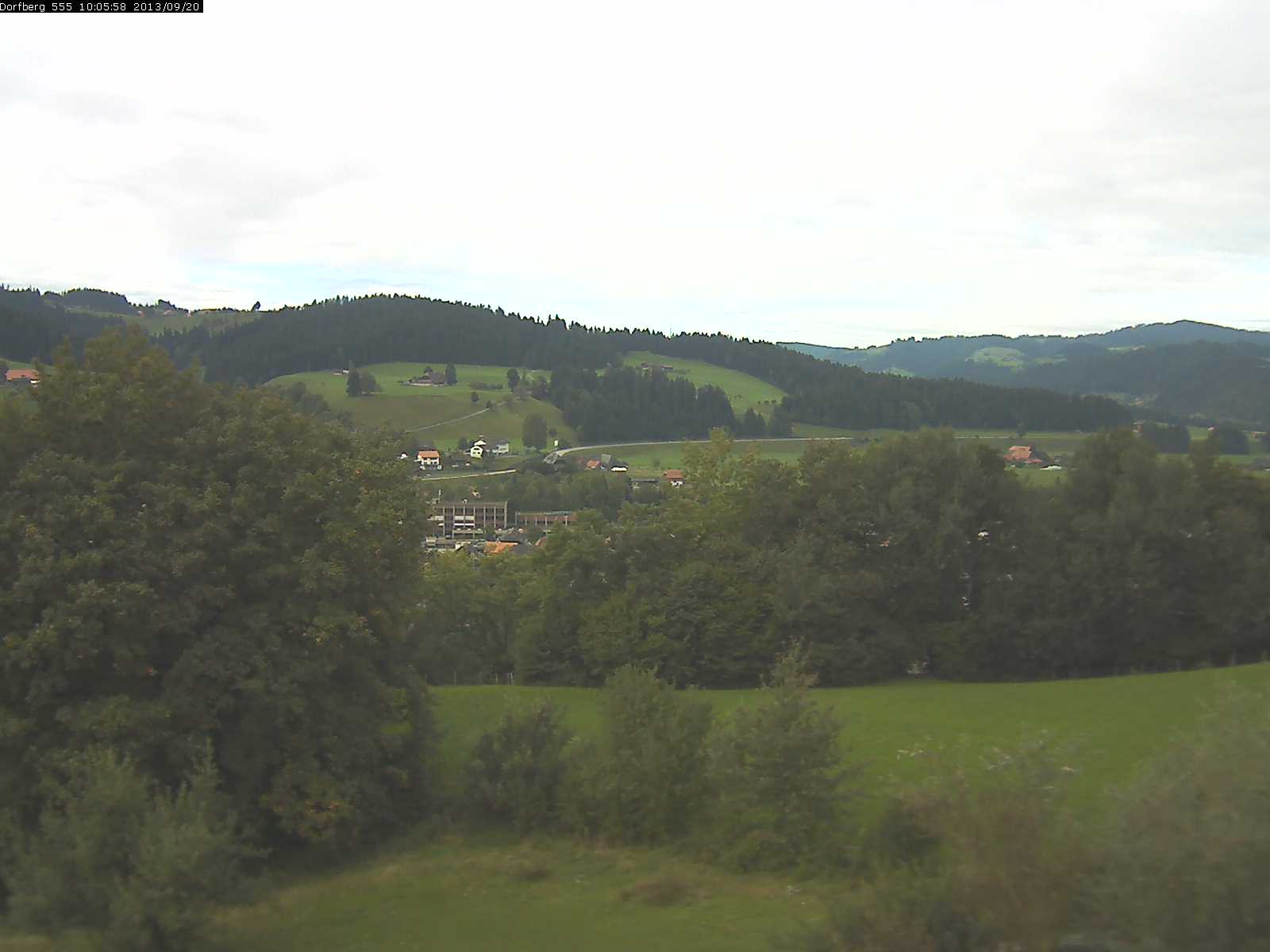 Webcam-Bild: Aussicht vom Dorfberg in Langnau 20130920-100600