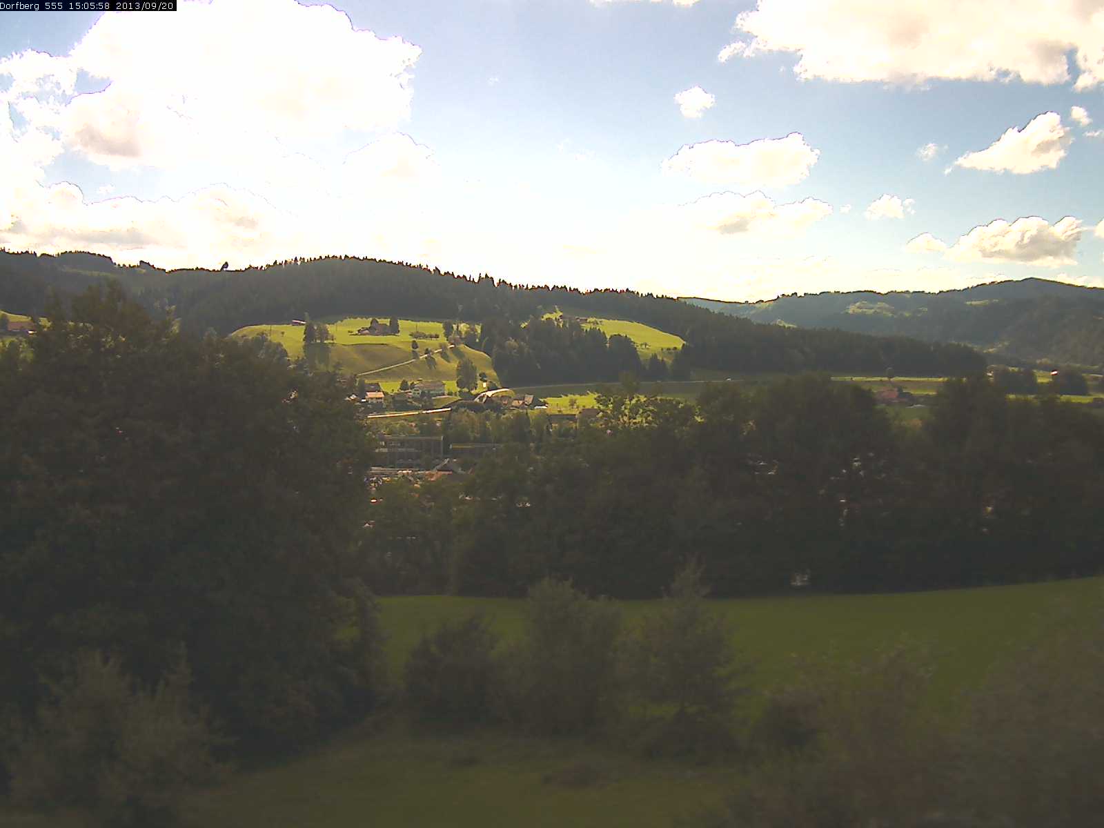 Webcam-Bild: Aussicht vom Dorfberg in Langnau 20130920-150600