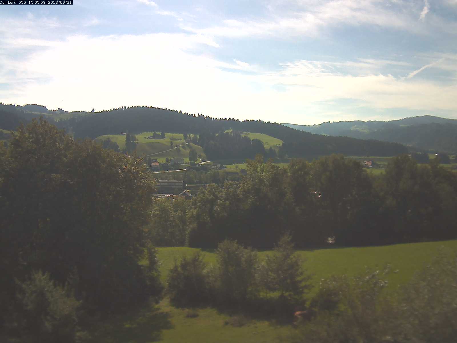 Webcam-Bild: Aussicht vom Dorfberg in Langnau 20130921-150600