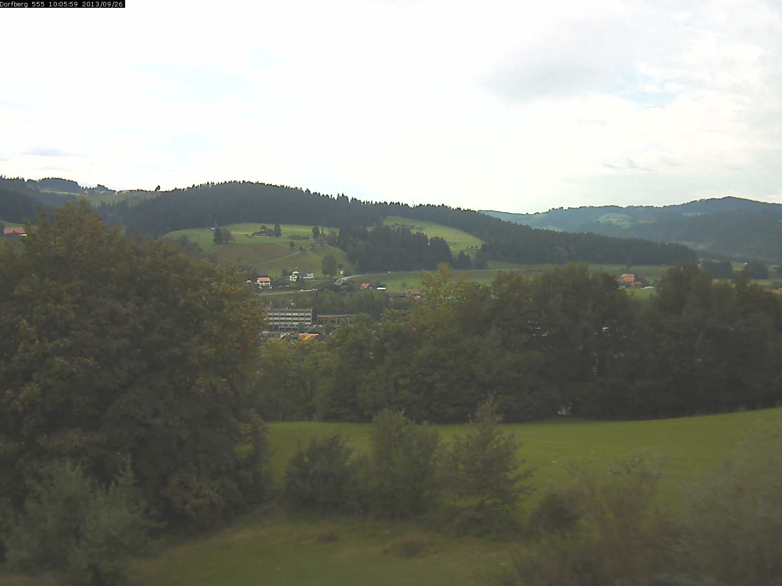 Webcam-Bild: Aussicht vom Dorfberg in Langnau 20130926-100600