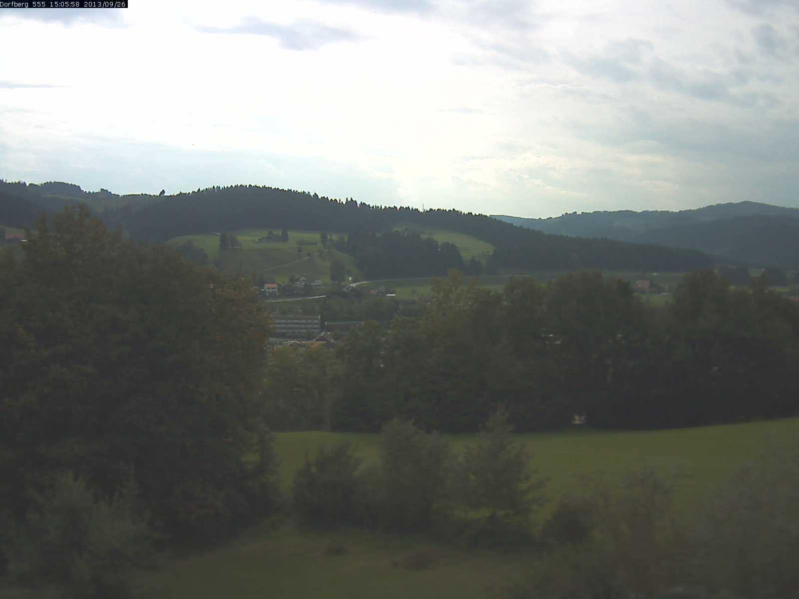 Webcam-Bild: Aussicht vom Dorfberg in Langnau 20130926-150600