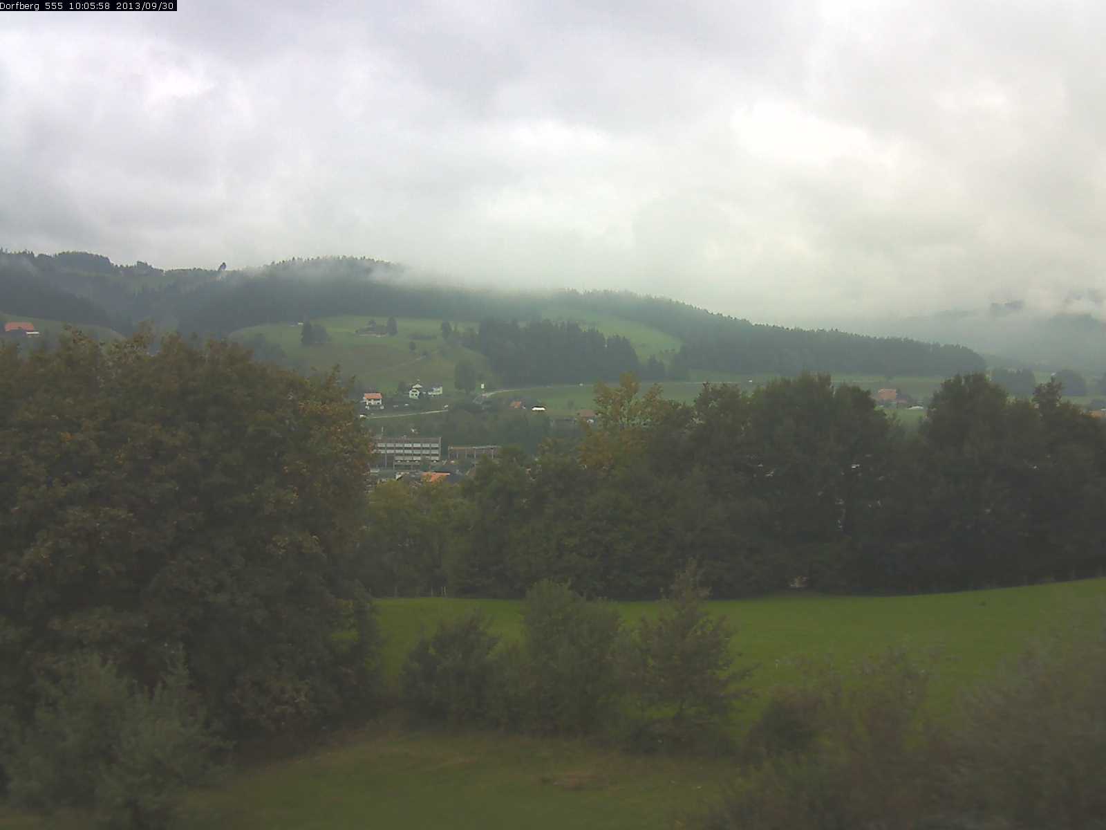 Webcam-Bild: Aussicht vom Dorfberg in Langnau 20130930-100600