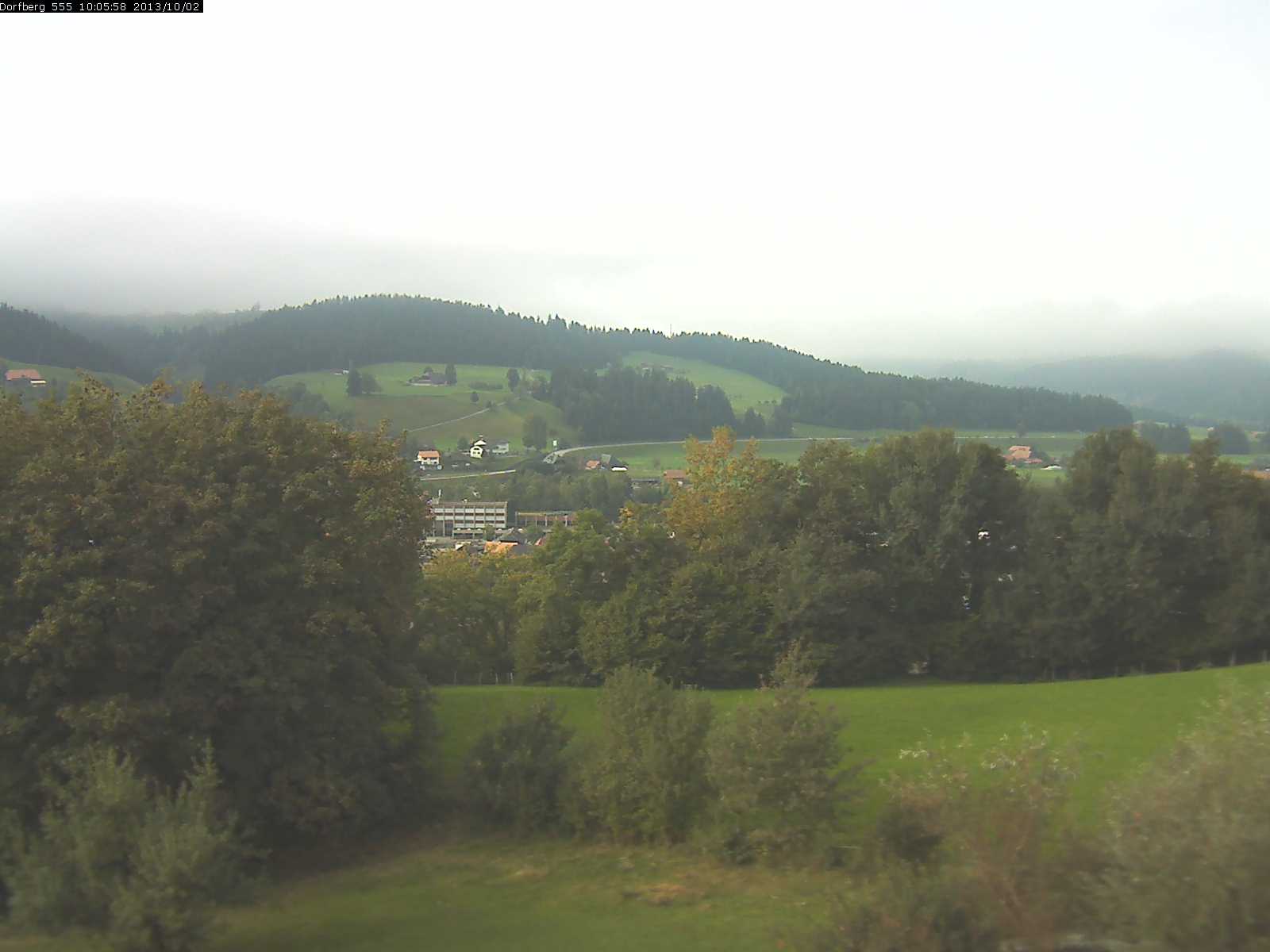 Webcam-Bild: Aussicht vom Dorfberg in Langnau 20131002-100600