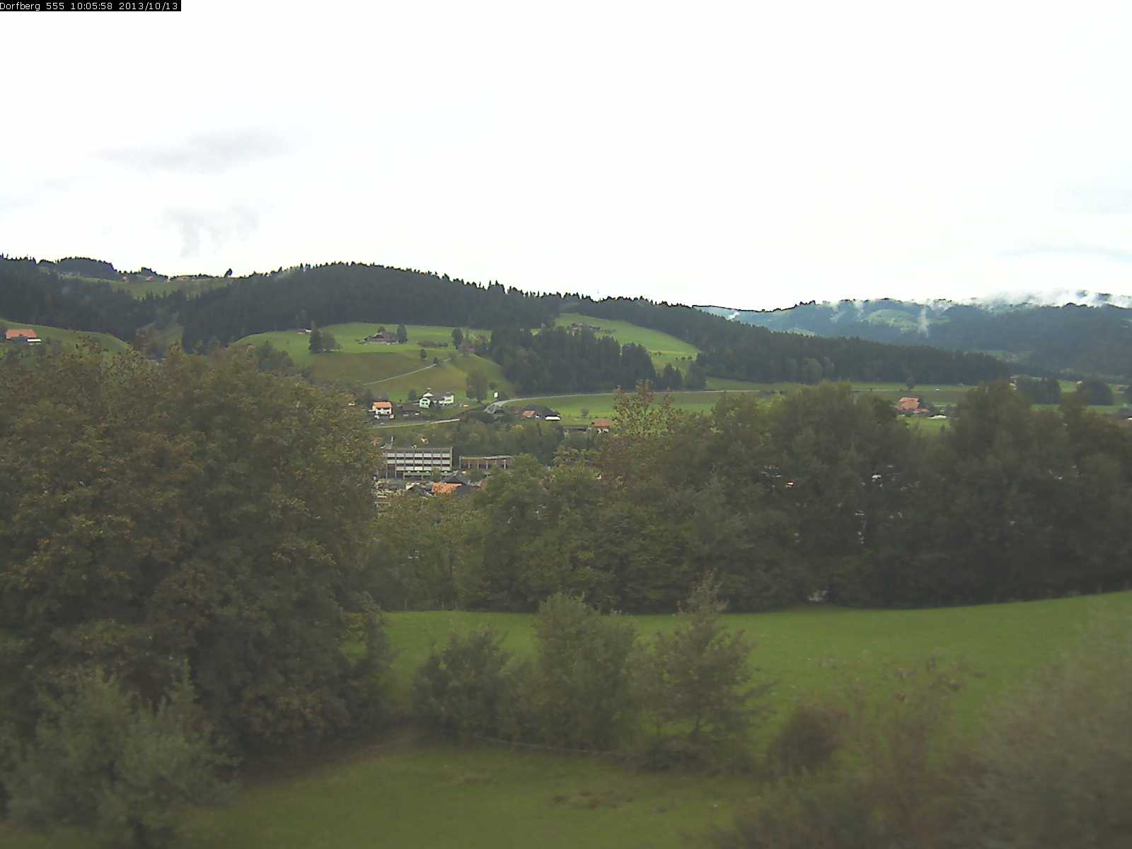 Webcam-Bild: Aussicht vom Dorfberg in Langnau 20131013-100600