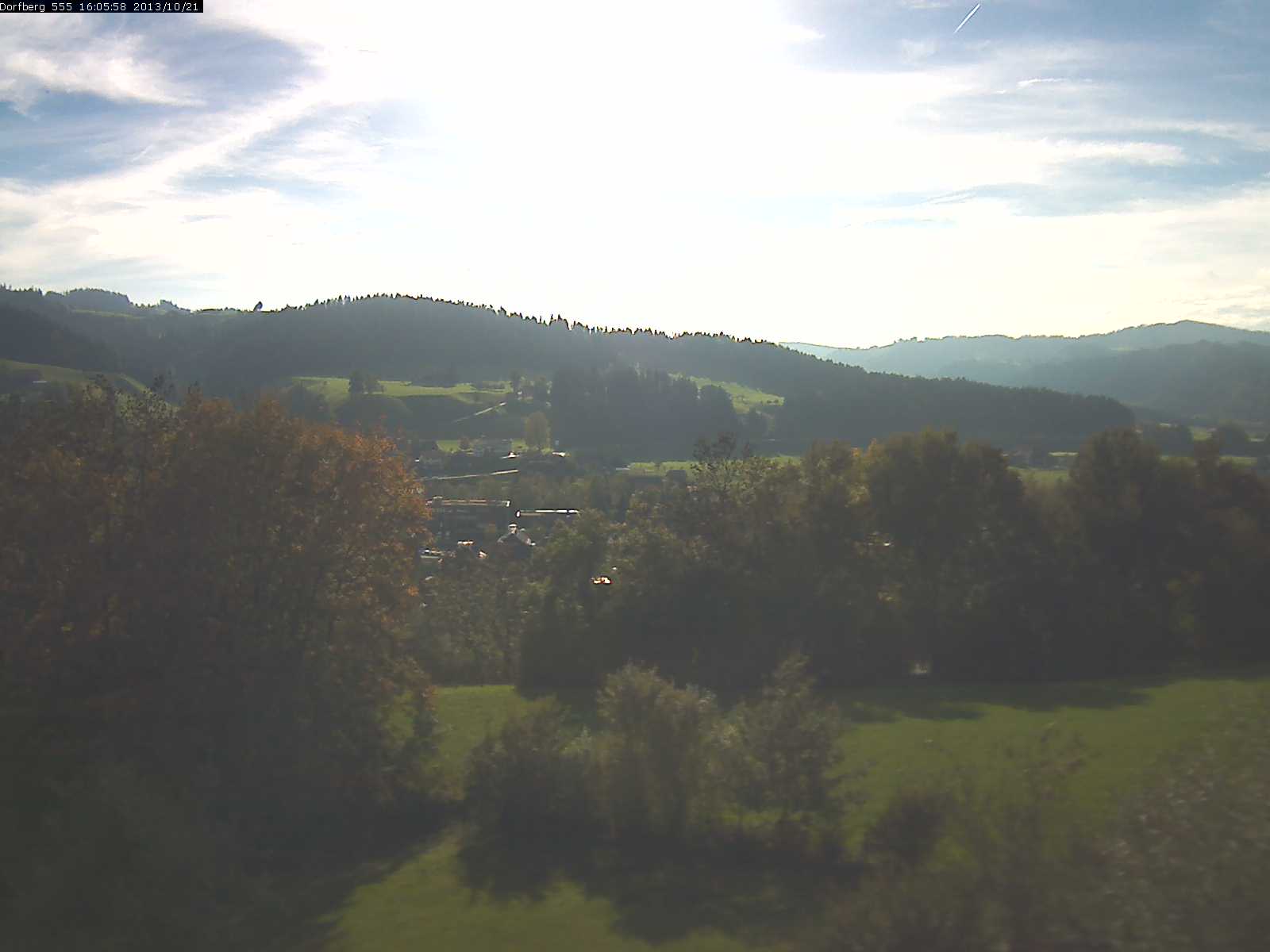 Webcam-Bild: Aussicht vom Dorfberg in Langnau 20131021-160600