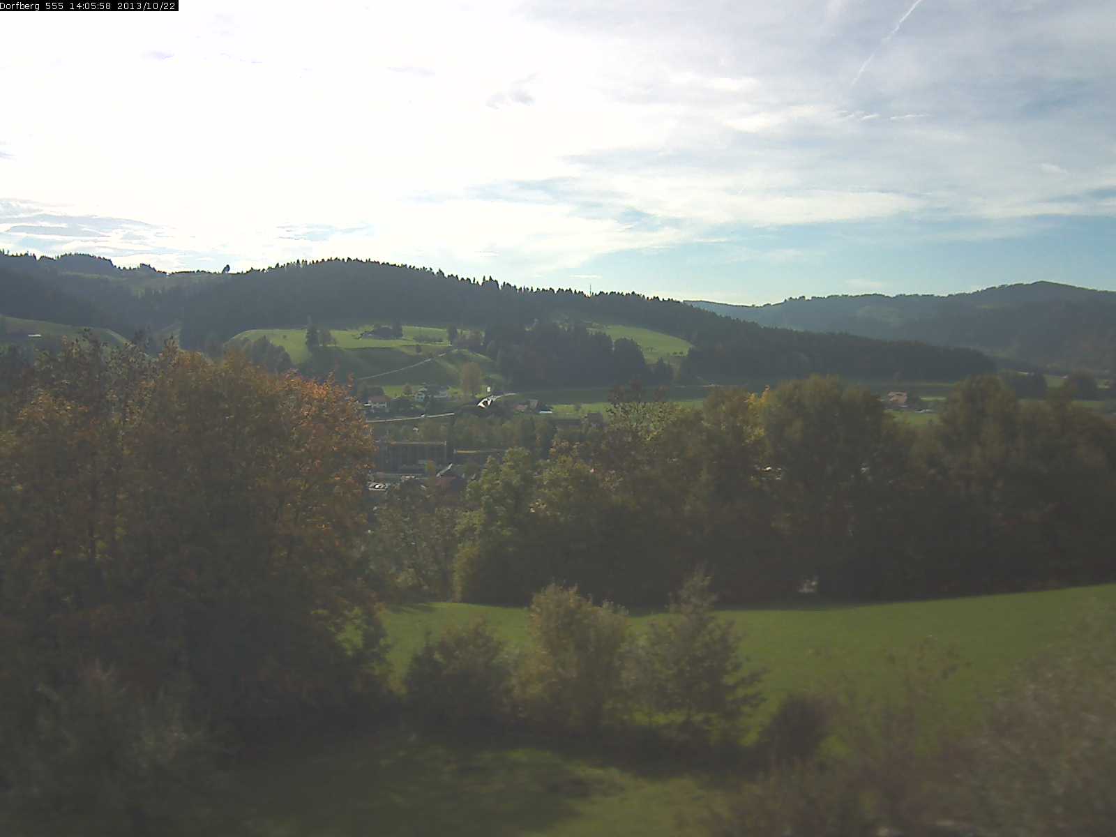 Webcam-Bild: Aussicht vom Dorfberg in Langnau 20131022-140600
