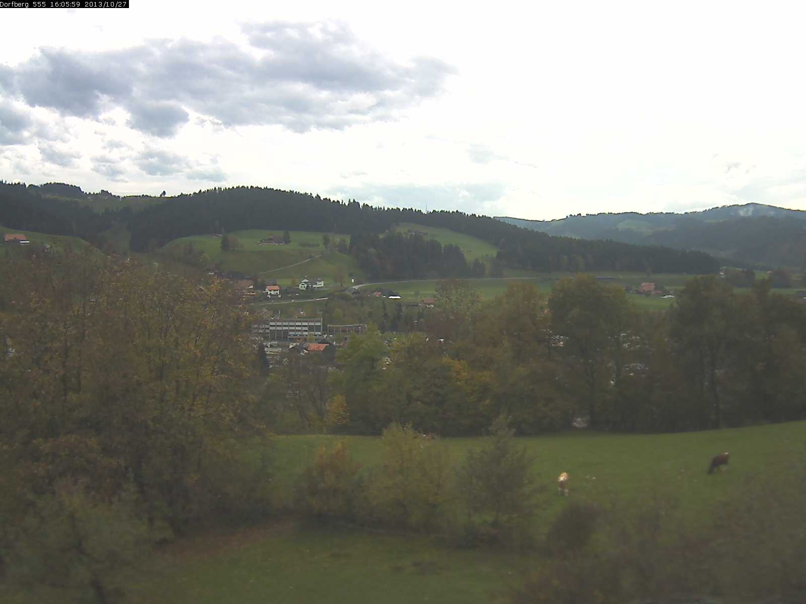 Webcam-Bild: Aussicht vom Dorfberg in Langnau 20131027-160600