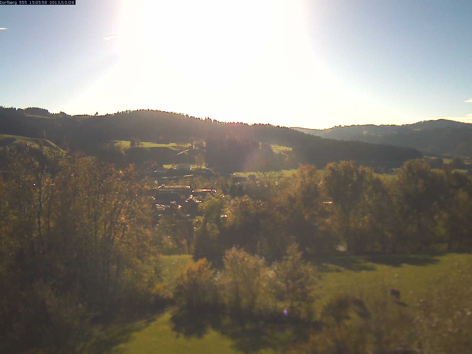 Webcam-Bild: Aussicht vom Dorfberg in Langnau 20131028-150600
