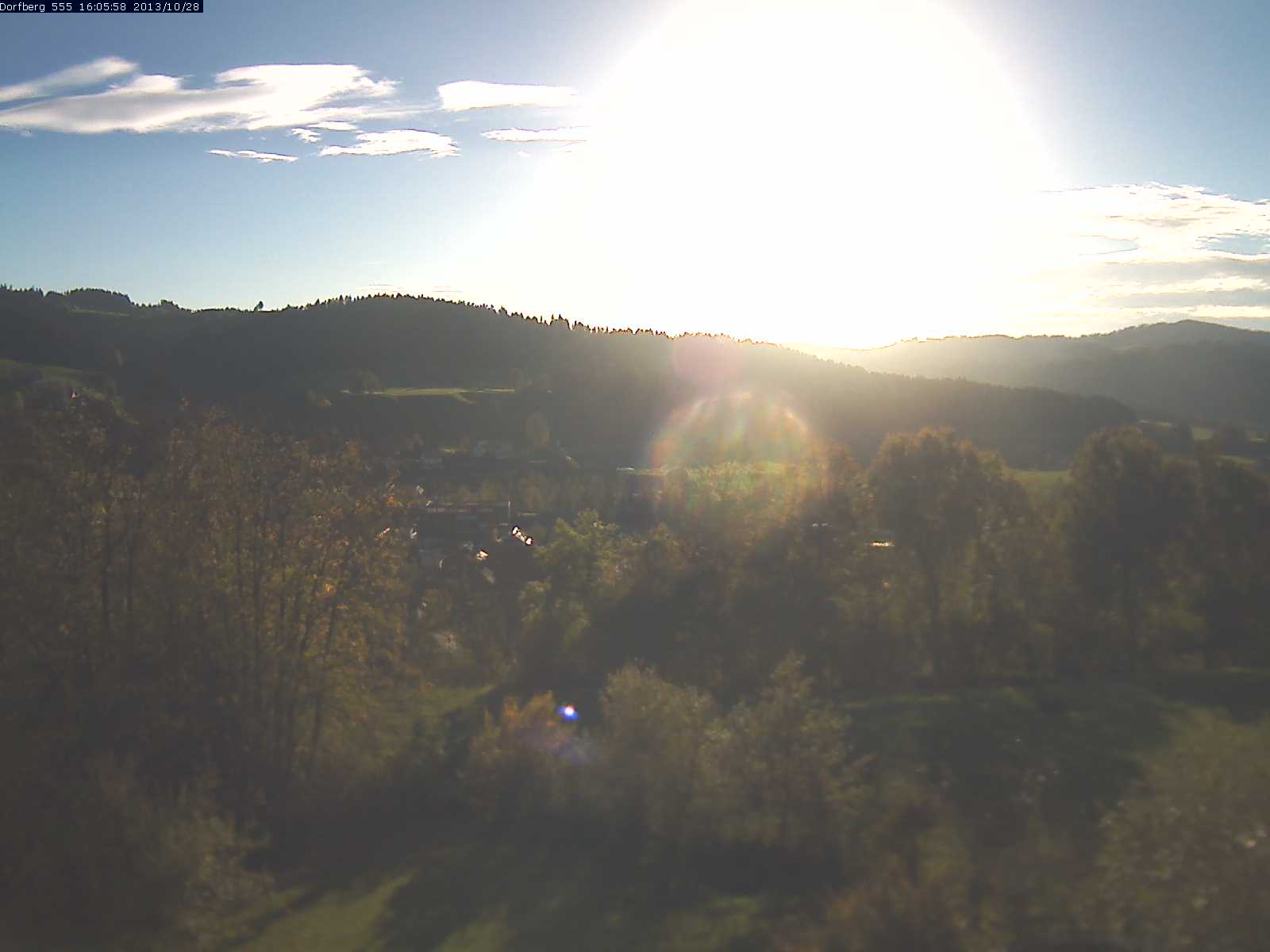 Webcam-Bild: Aussicht vom Dorfberg in Langnau 20131028-160600