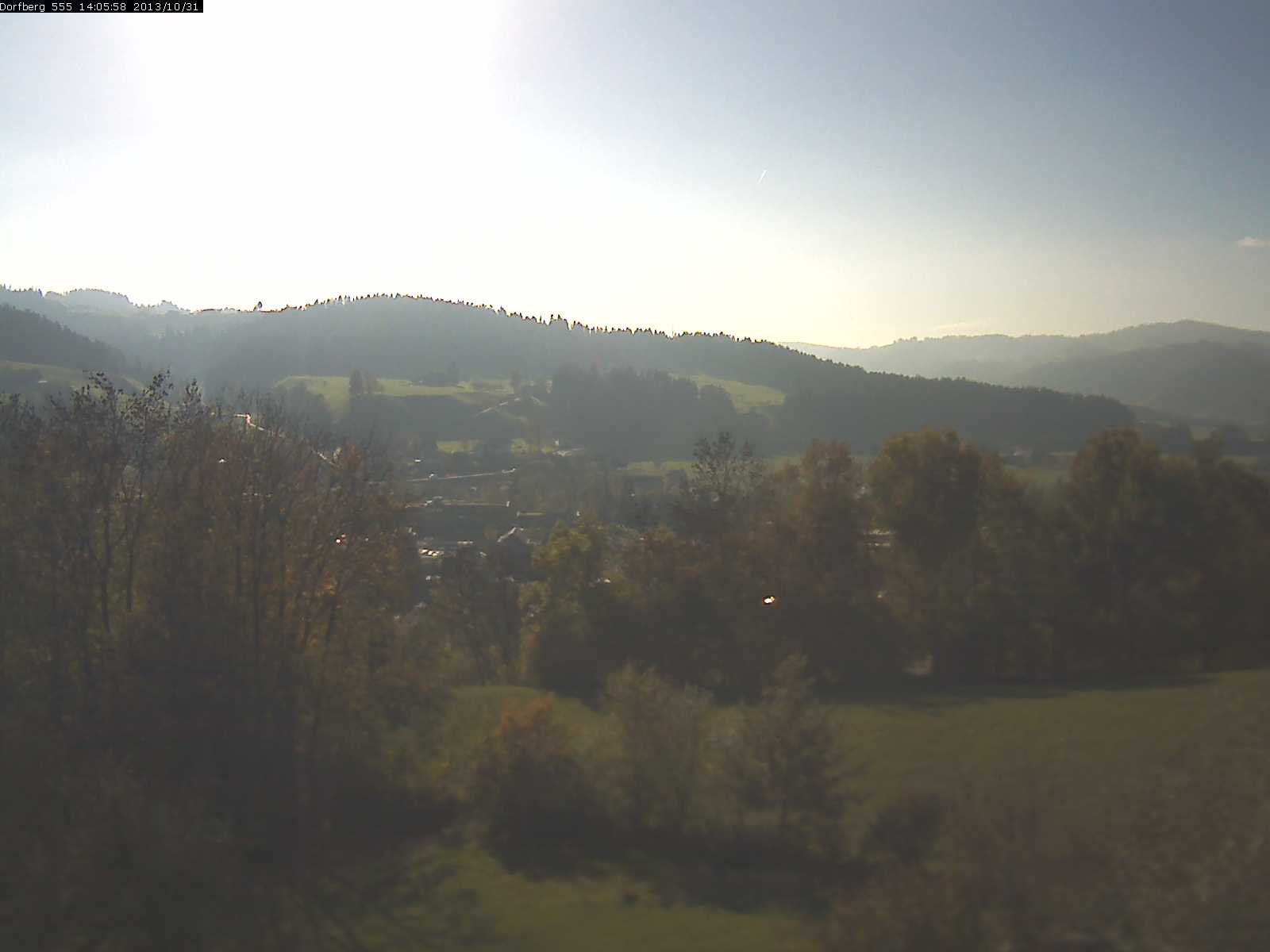 Webcam-Bild: Aussicht vom Dorfberg in Langnau 20131031-140600
