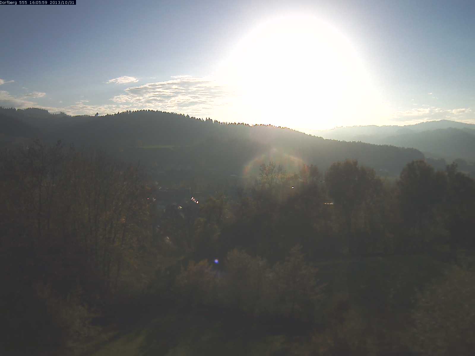 Webcam-Bild: Aussicht vom Dorfberg in Langnau 20131031-160600