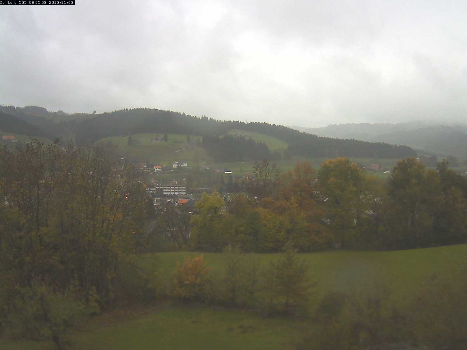 Webcam-Bild: Aussicht vom Dorfberg in Langnau 20131103-080600