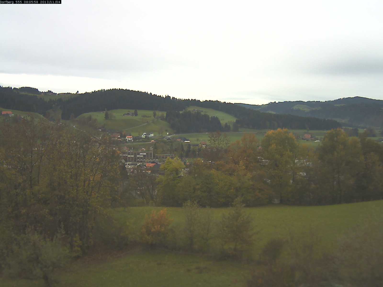 Webcam-Bild: Aussicht vom Dorfberg in Langnau 20131104-080600
