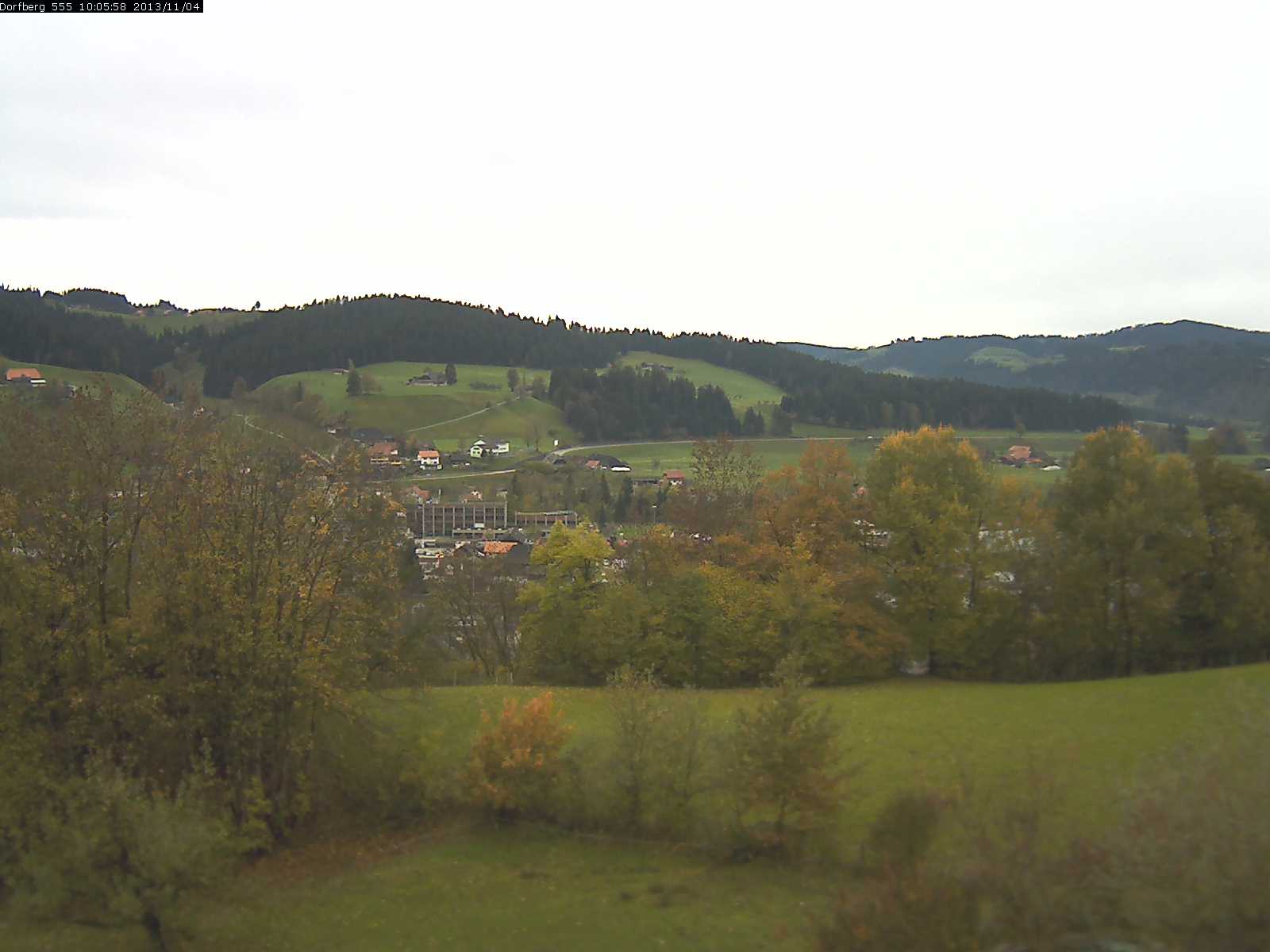 Webcam-Bild: Aussicht vom Dorfberg in Langnau 20131104-100600