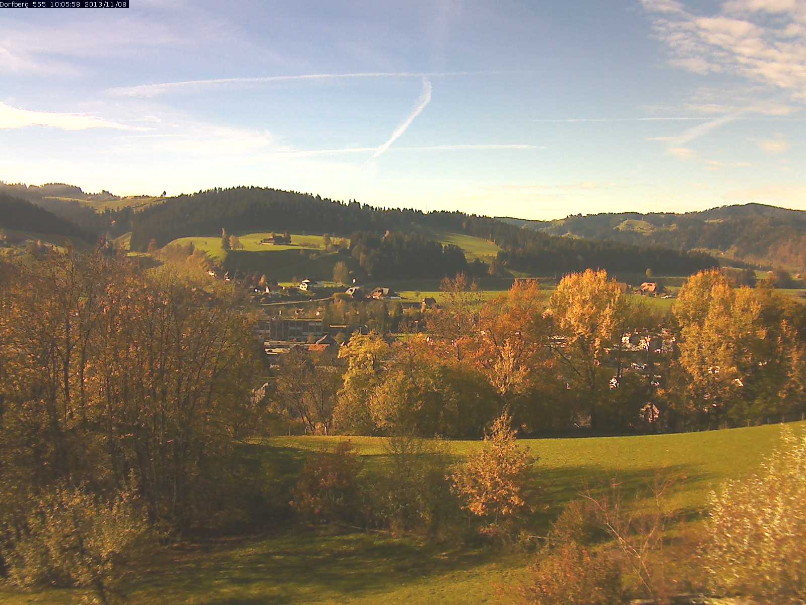 Webcam-Bild: Aussicht vom Dorfberg in Langnau 20131108-100600
