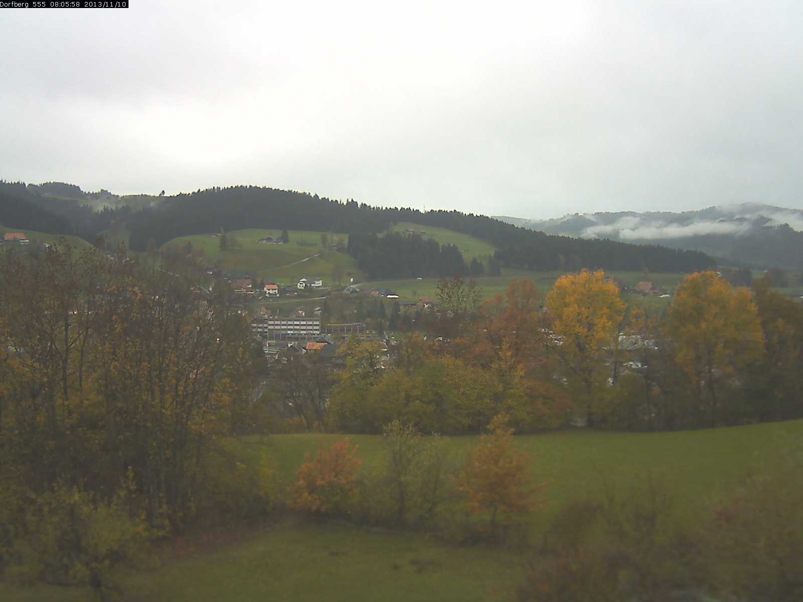 Webcam-Bild: Aussicht vom Dorfberg in Langnau 20131110-080600