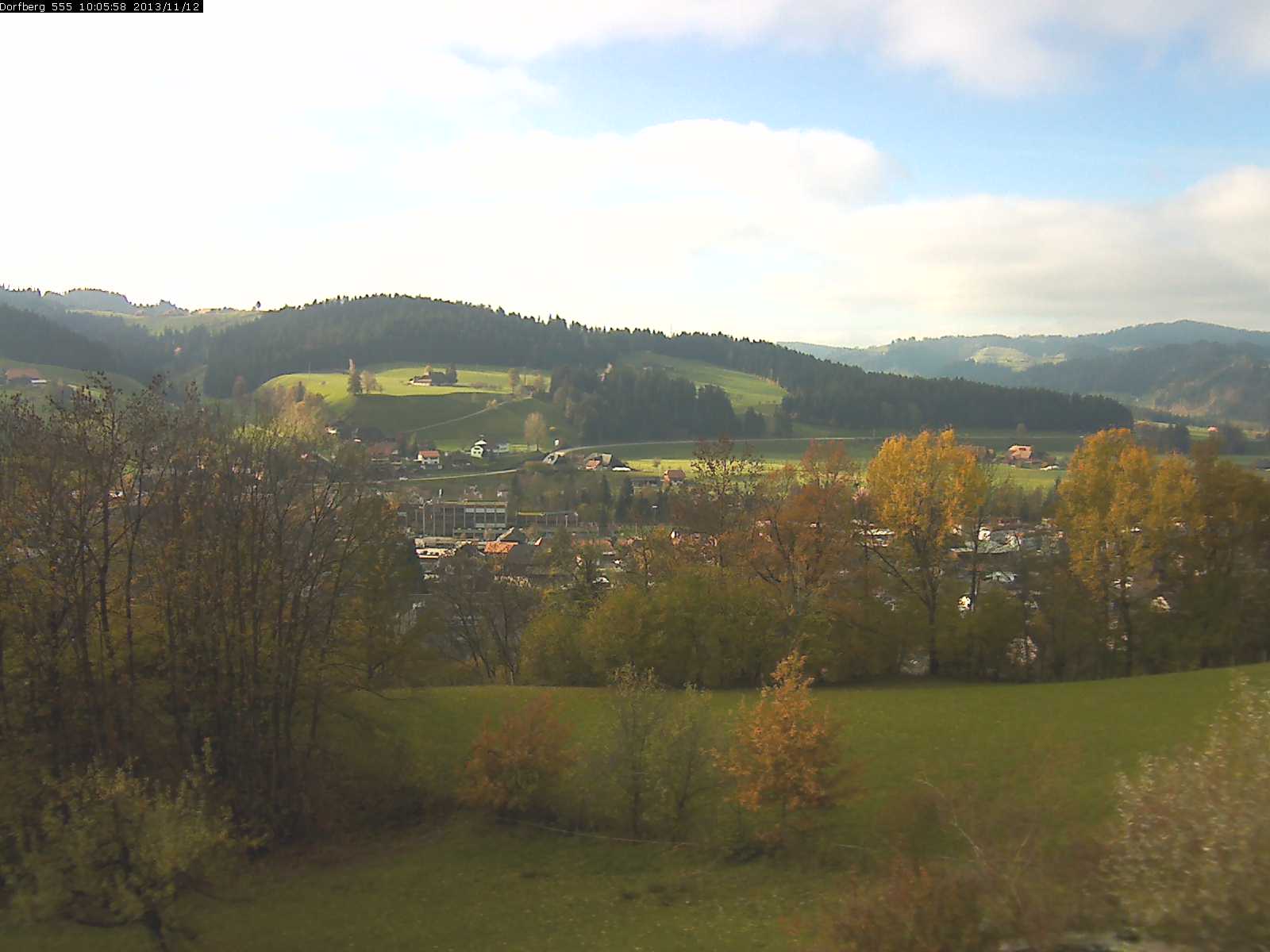 Webcam-Bild: Aussicht vom Dorfberg in Langnau 20131112-100600