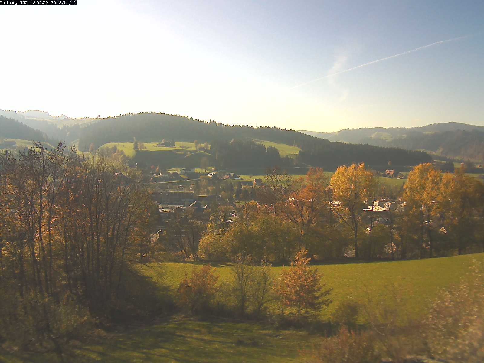Webcam-Bild: Aussicht vom Dorfberg in Langnau 20131112-120600