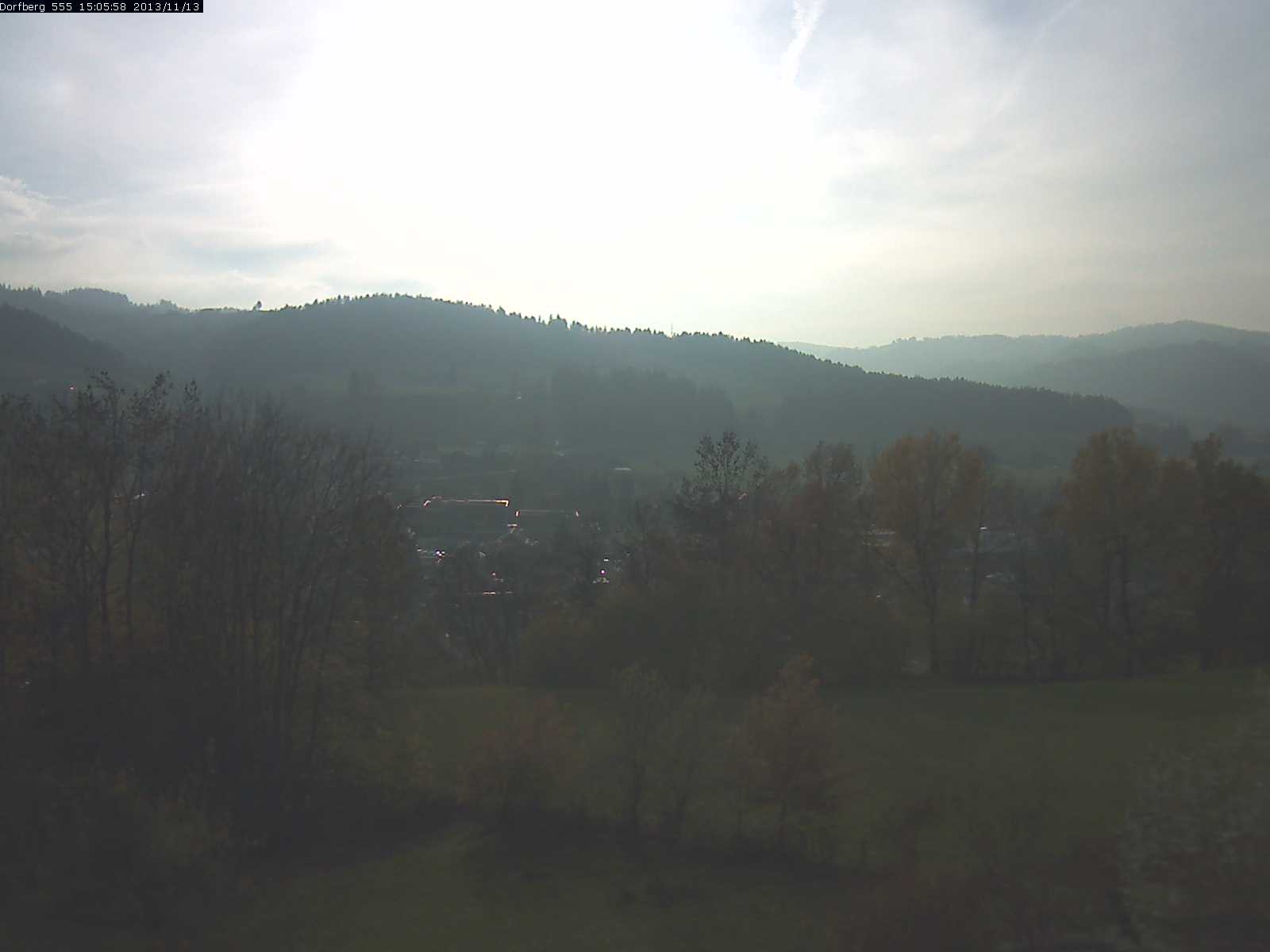 Webcam-Bild: Aussicht vom Dorfberg in Langnau 20131113-150600