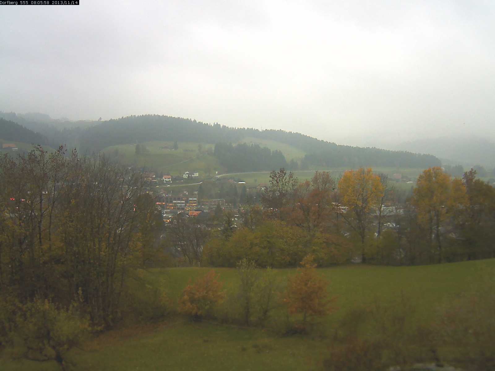 Webcam-Bild: Aussicht vom Dorfberg in Langnau 20131114-080600