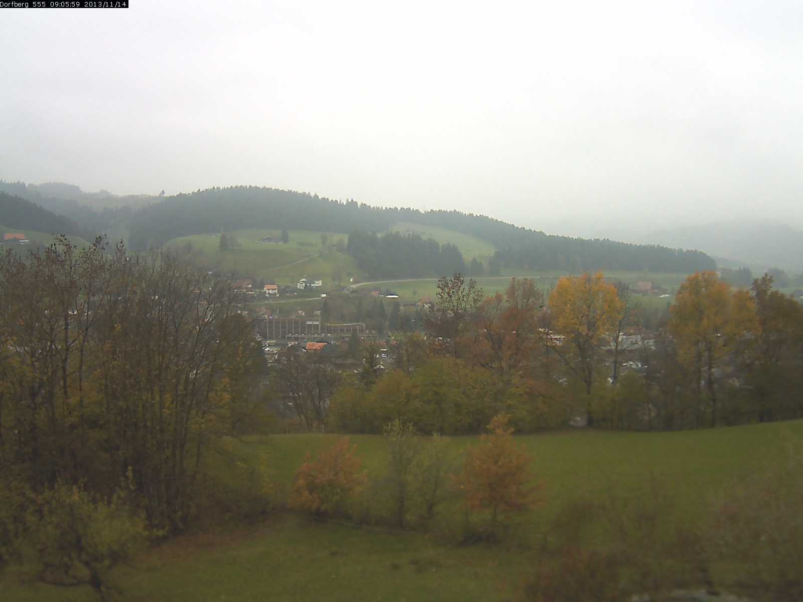Webcam-Bild: Aussicht vom Dorfberg in Langnau 20131114-090600
