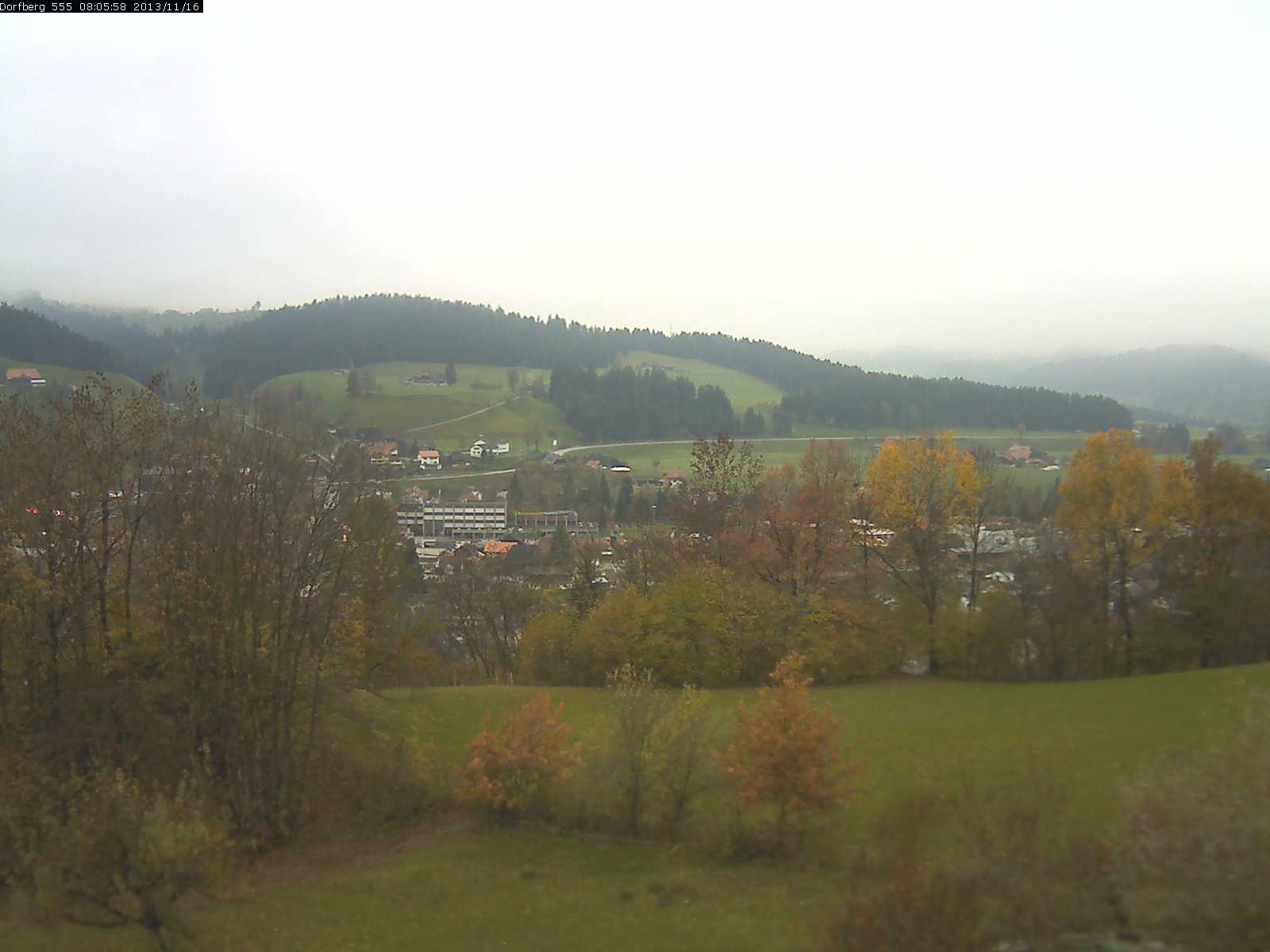 Webcam-Bild: Aussicht vom Dorfberg in Langnau 20131116-080600