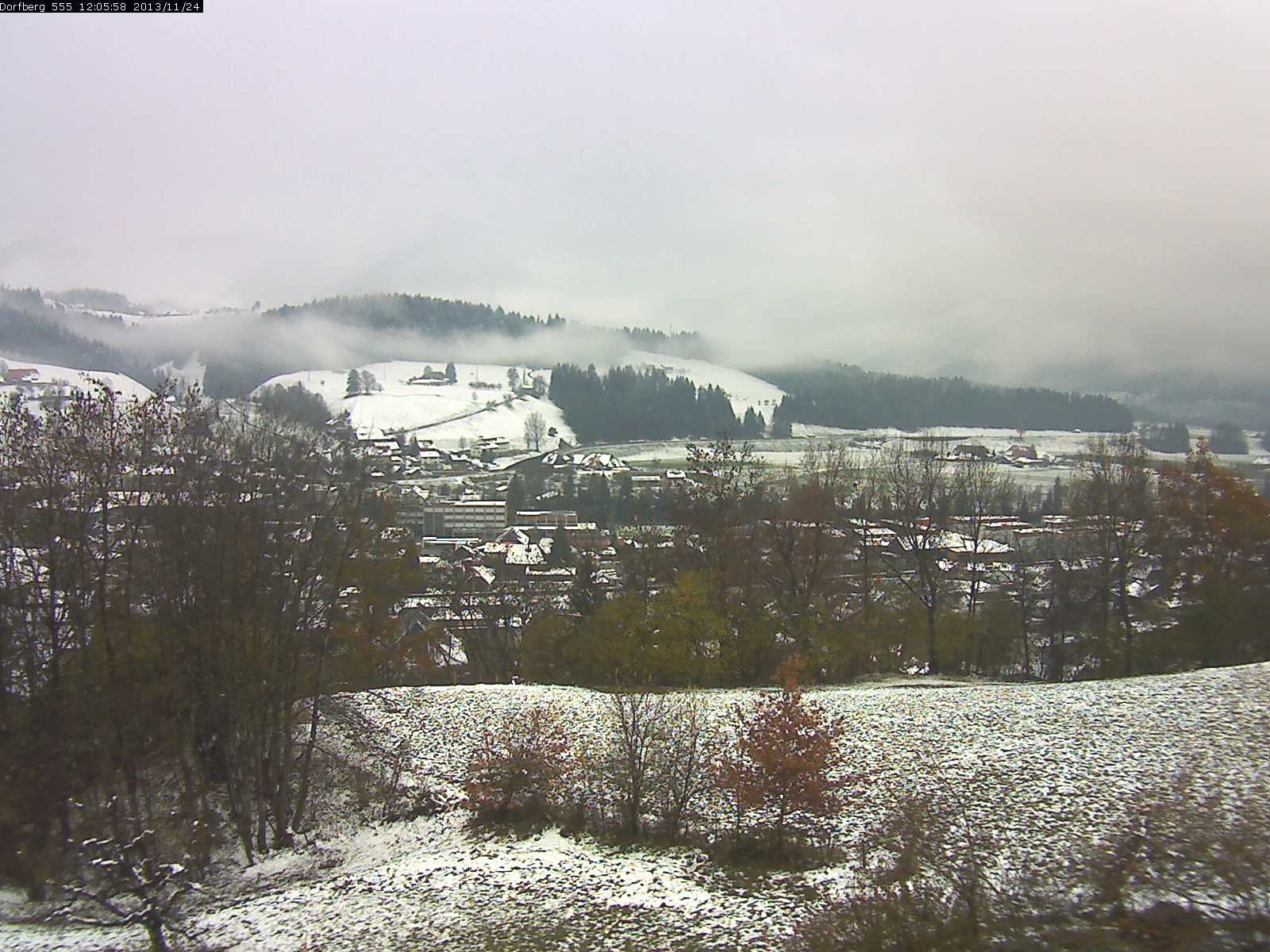 Webcam-Bild: Aussicht vom Dorfberg in Langnau 20131124-120600
