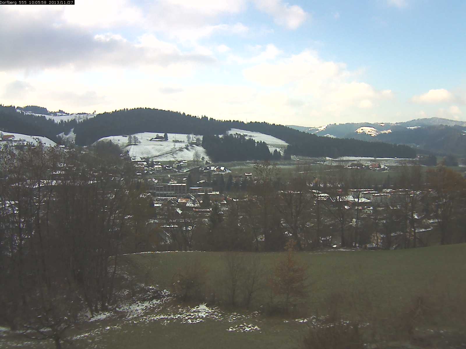 Webcam-Bild: Aussicht vom Dorfberg in Langnau 20131127-100600