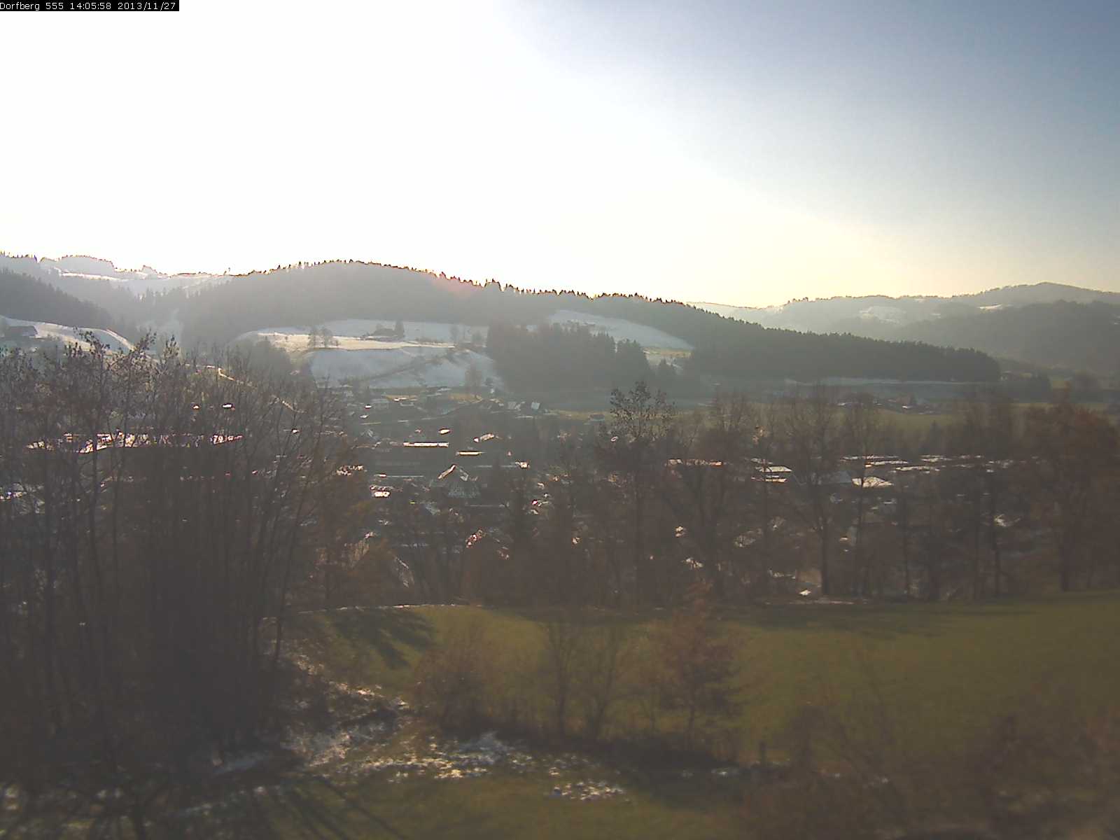 Webcam-Bild: Aussicht vom Dorfberg in Langnau 20131127-140600