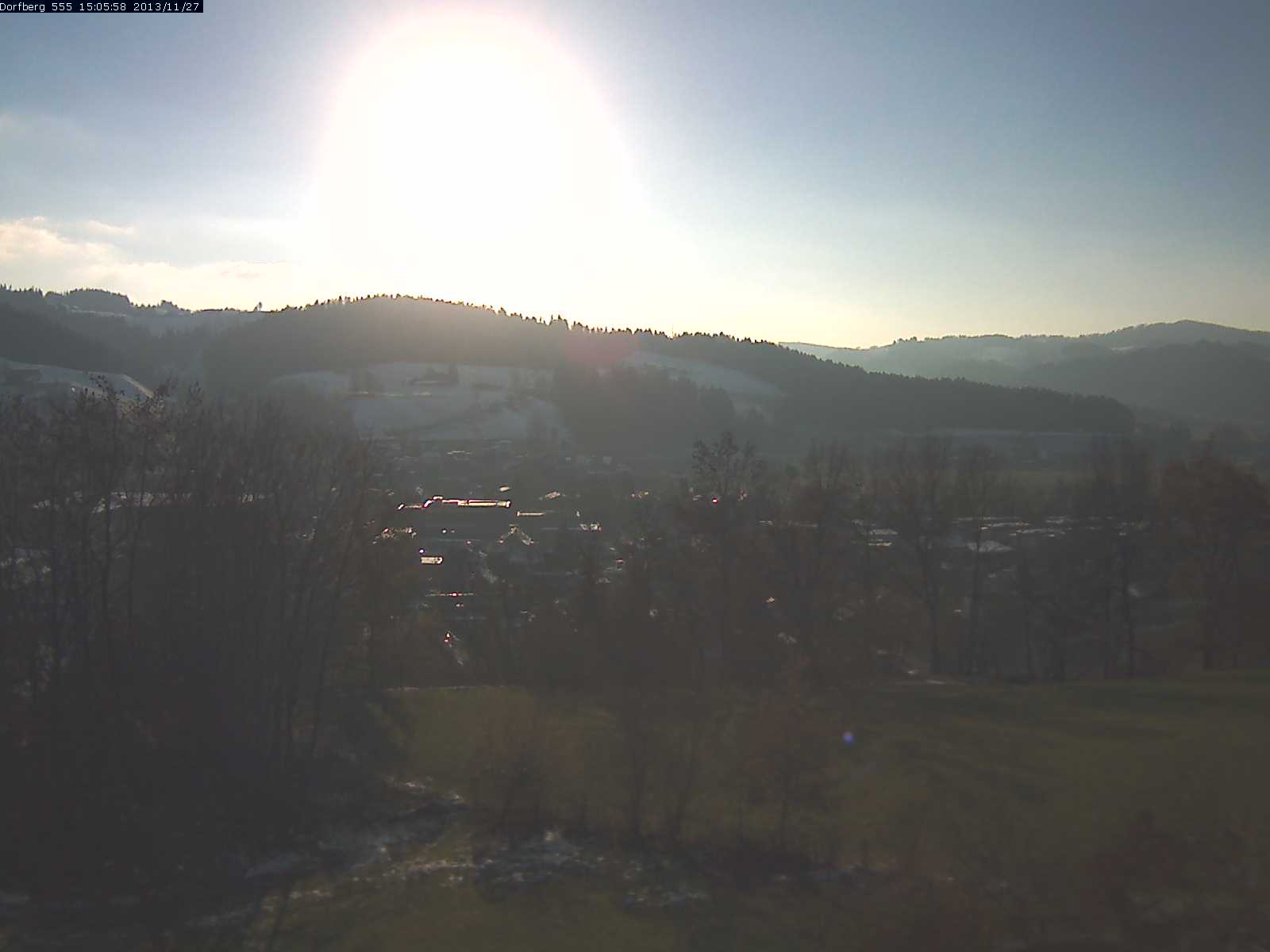 Webcam-Bild: Aussicht vom Dorfberg in Langnau 20131127-150600