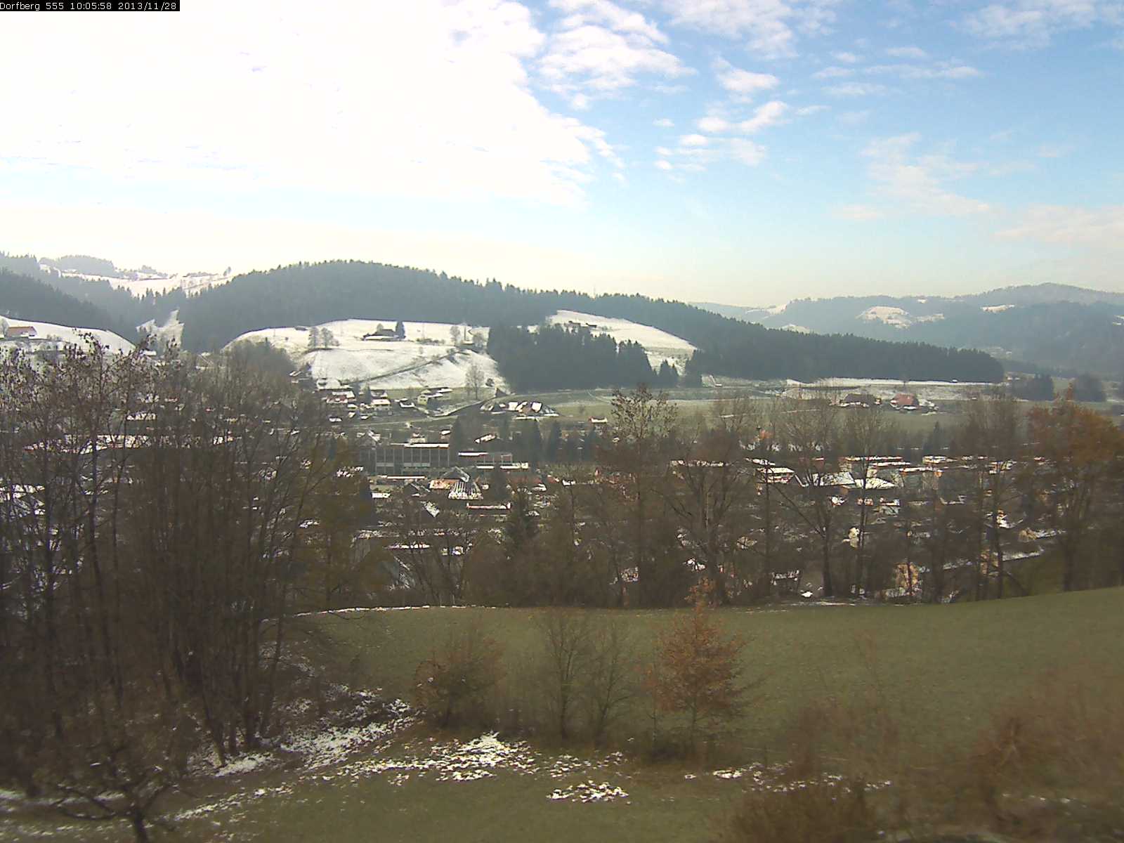 Webcam-Bild: Aussicht vom Dorfberg in Langnau 20131128-100600