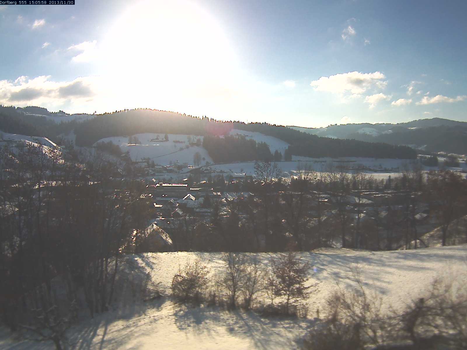 Webcam-Bild: Aussicht vom Dorfberg in Langnau 20131130-150600