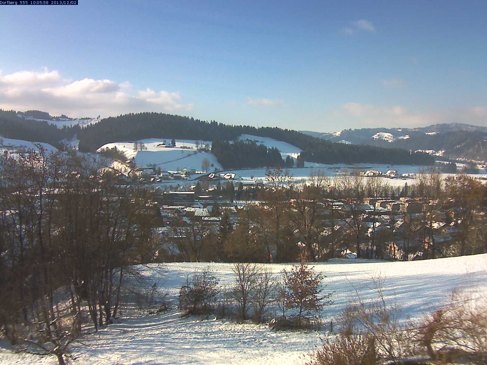 Webcam-Bild: Aussicht vom Dorfberg in Langnau 20131202-100600