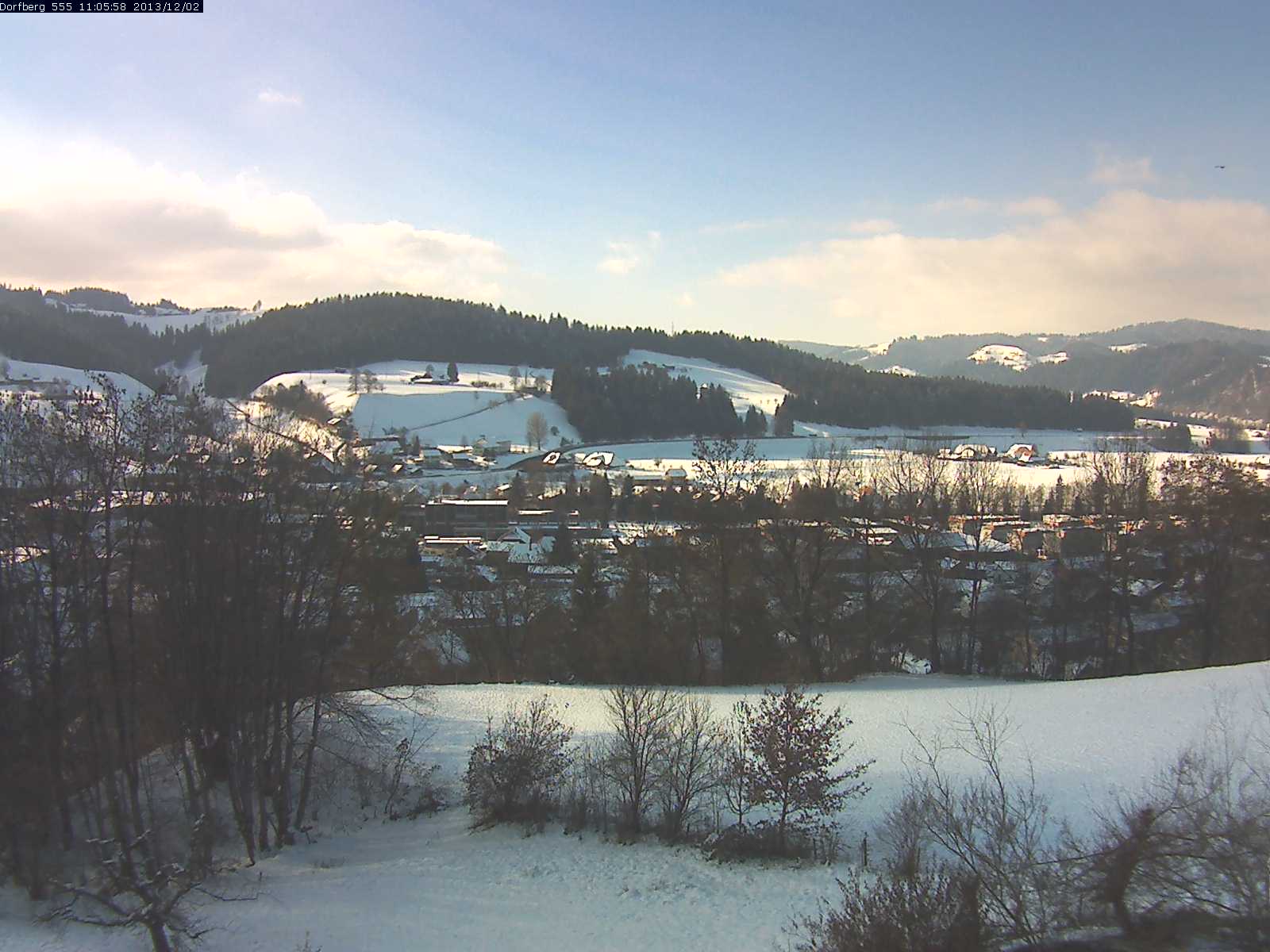 Webcam-Bild: Aussicht vom Dorfberg in Langnau 20131202-110600