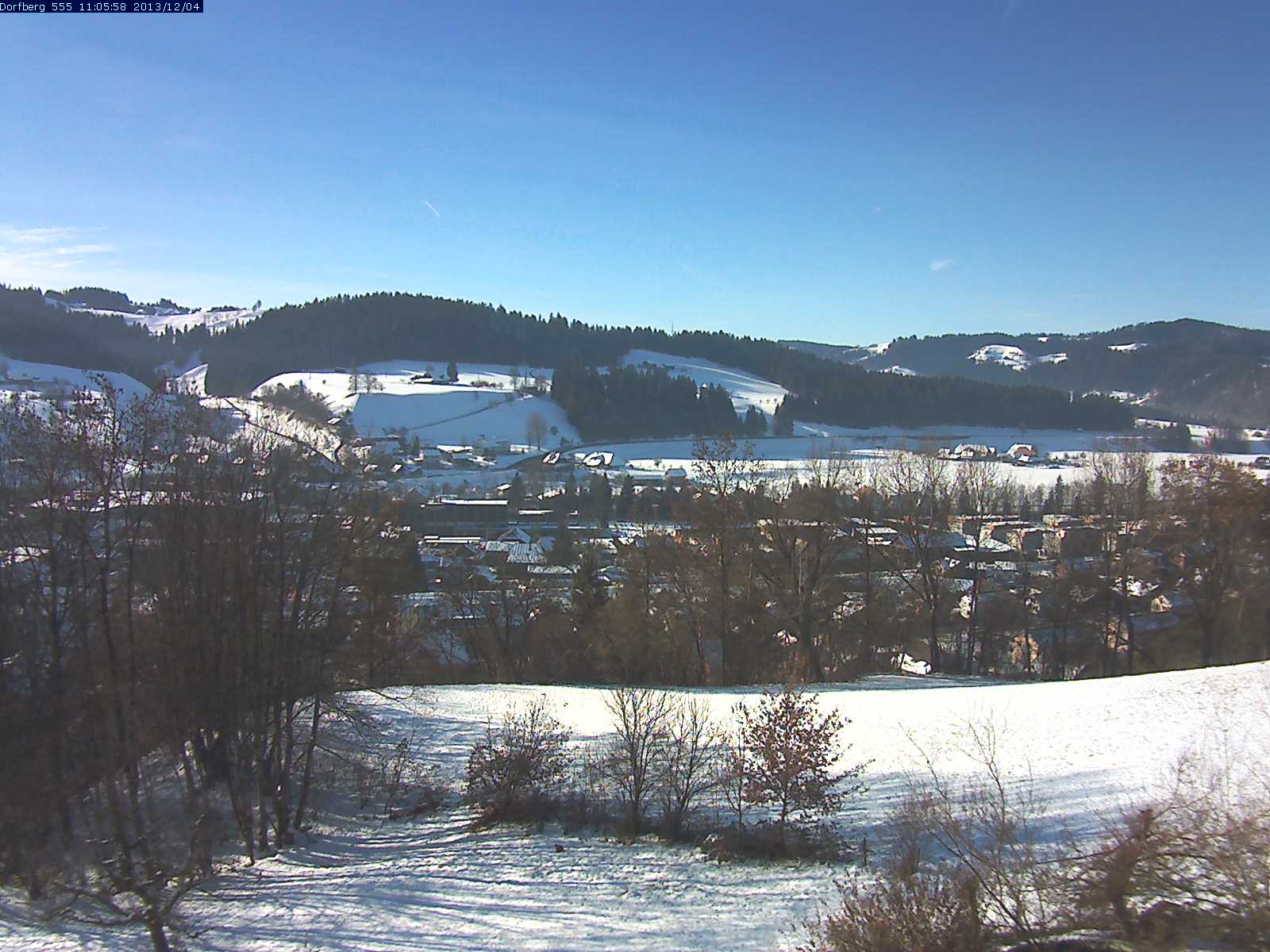 Webcam-Bild: Aussicht vom Dorfberg in Langnau 20131204-110600