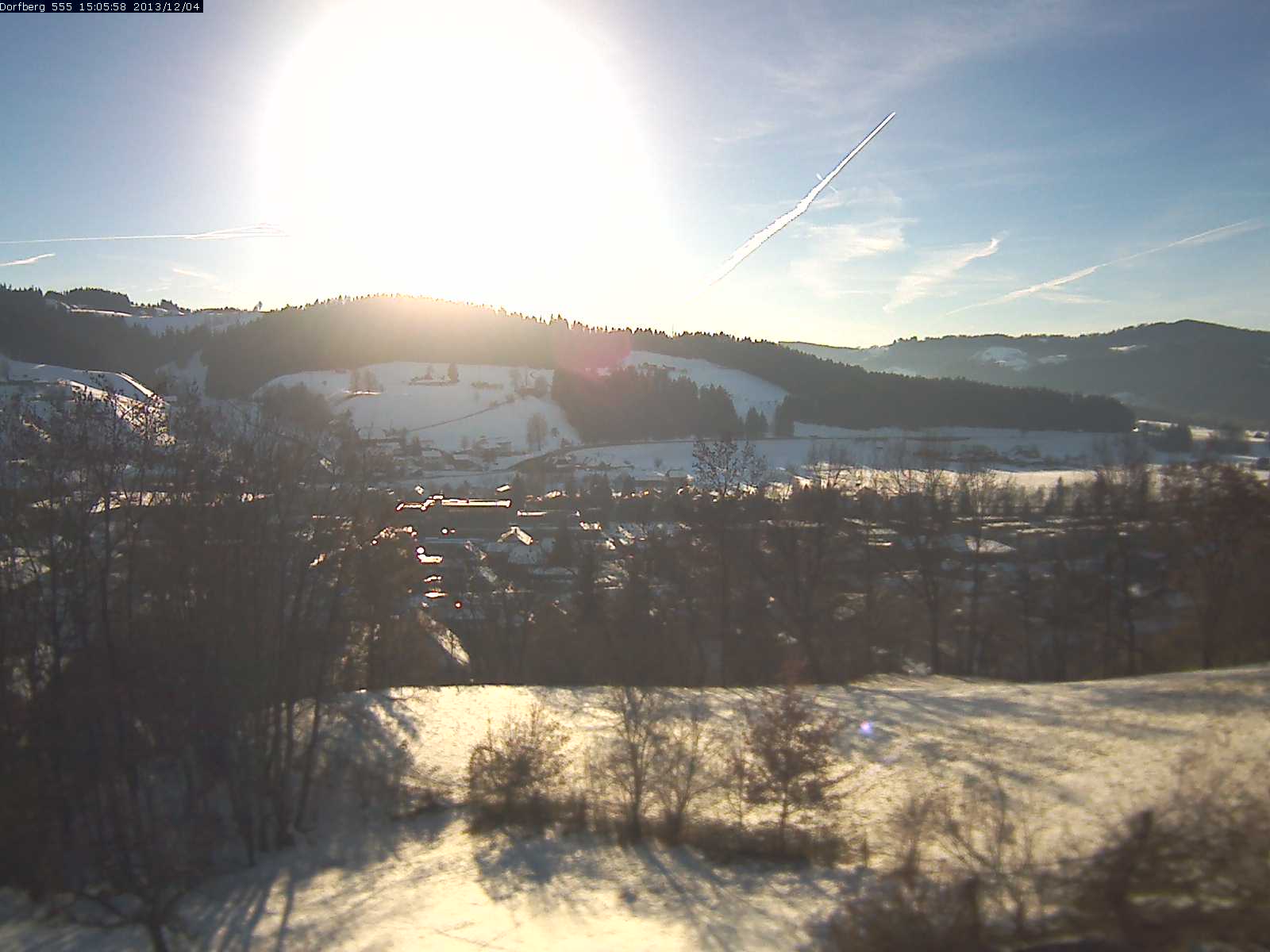 Webcam-Bild: Aussicht vom Dorfberg in Langnau 20131204-150600