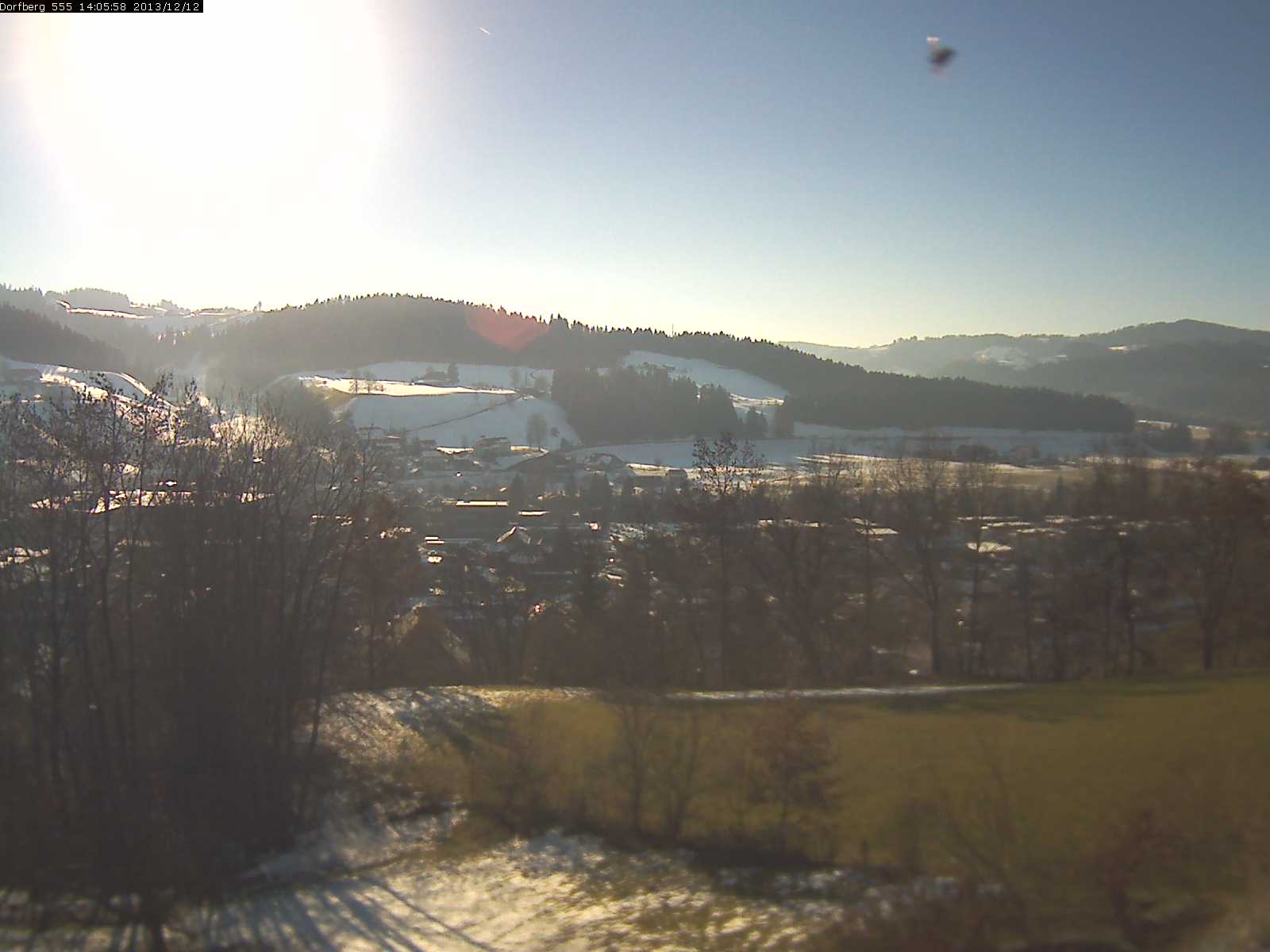 Webcam-Bild: Aussicht vom Dorfberg in Langnau 20131212-140600