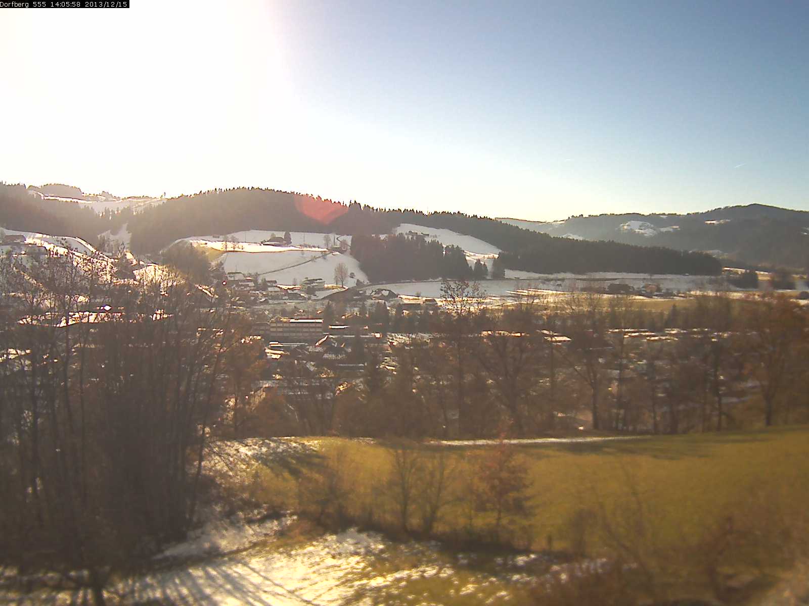 Webcam-Bild: Aussicht vom Dorfberg in Langnau 20131215-140600
