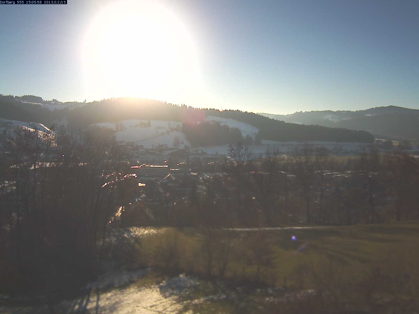Webcam-Bild: Aussicht vom Dorfberg in Langnau 20131215-150600