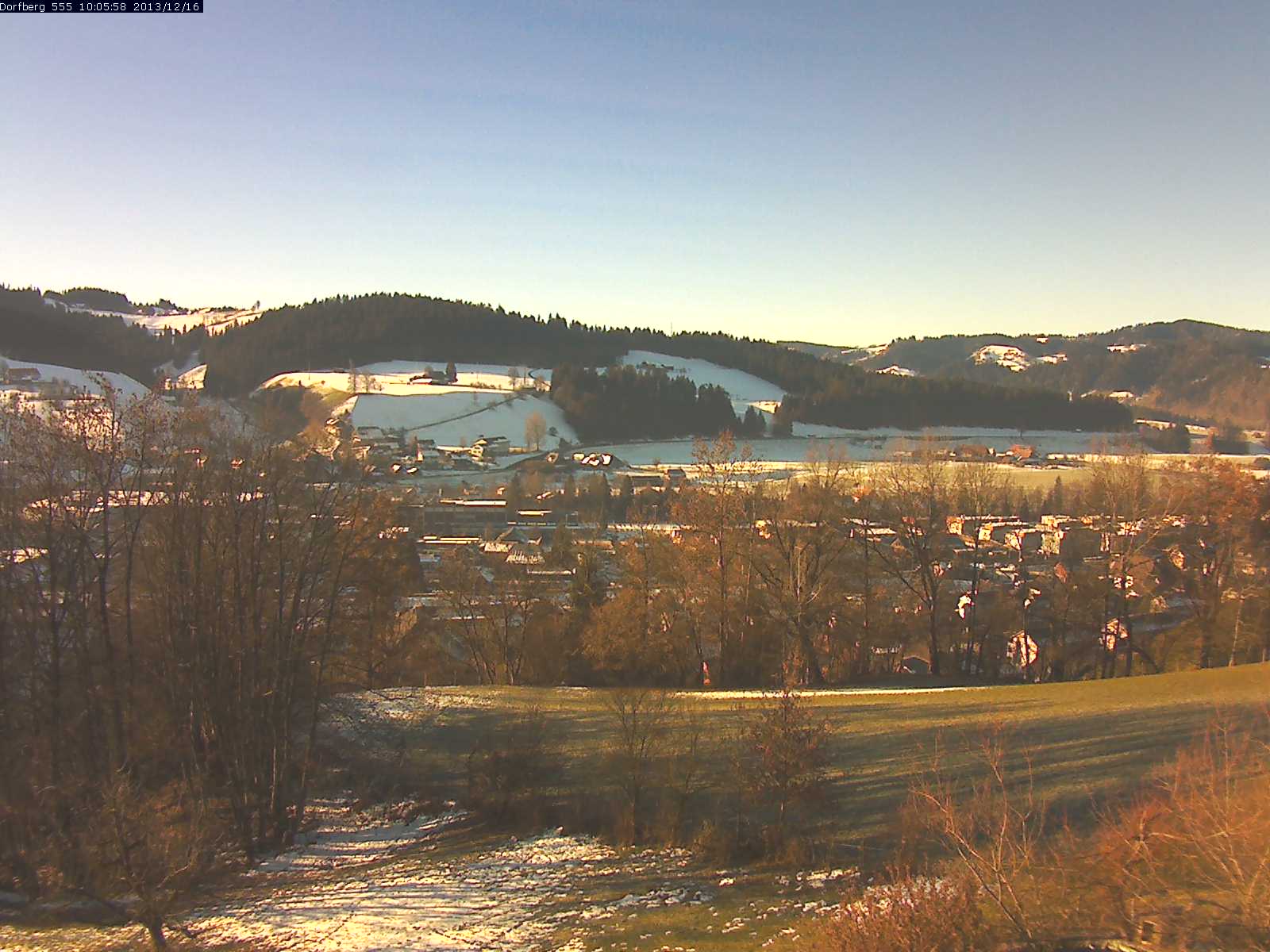 Webcam-Bild: Aussicht vom Dorfberg in Langnau 20131216-100600