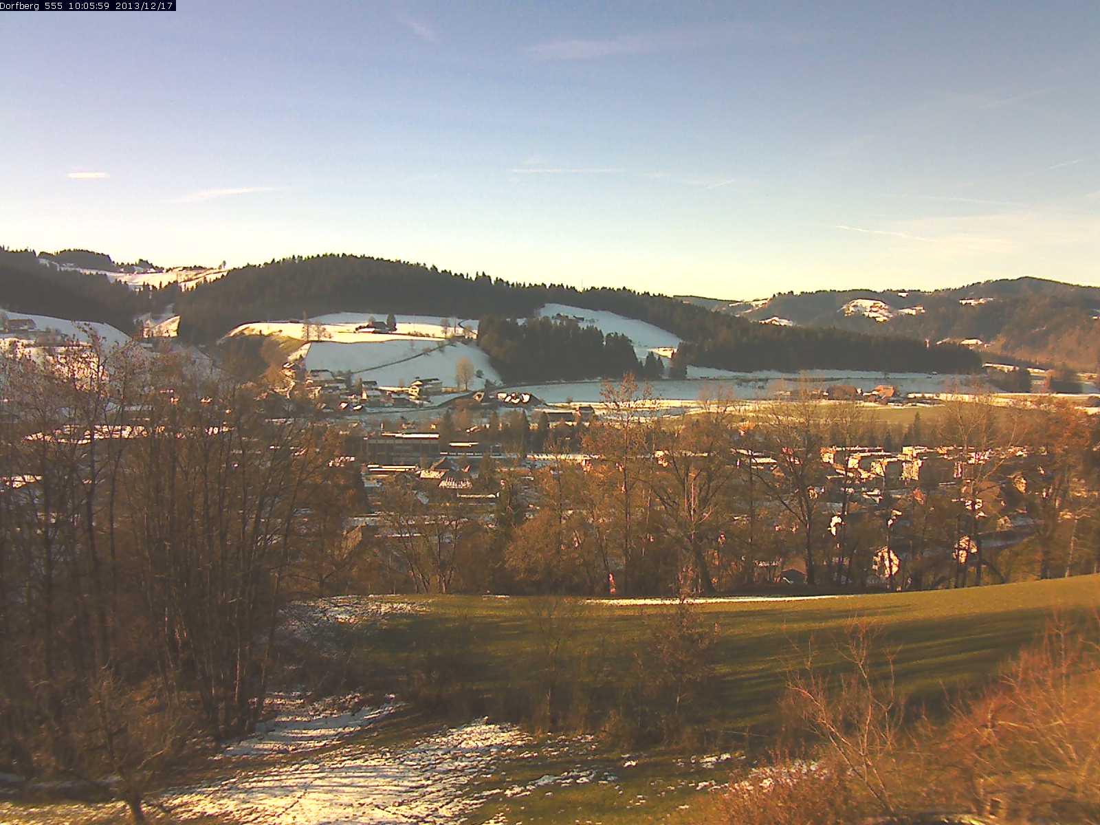 Webcam-Bild: Aussicht vom Dorfberg in Langnau 20131217-100600