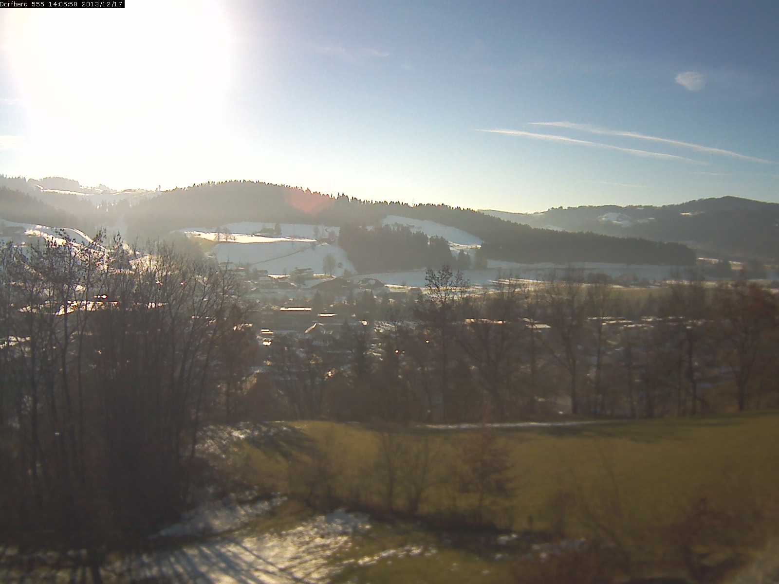 Webcam-Bild: Aussicht vom Dorfberg in Langnau 20131217-140600