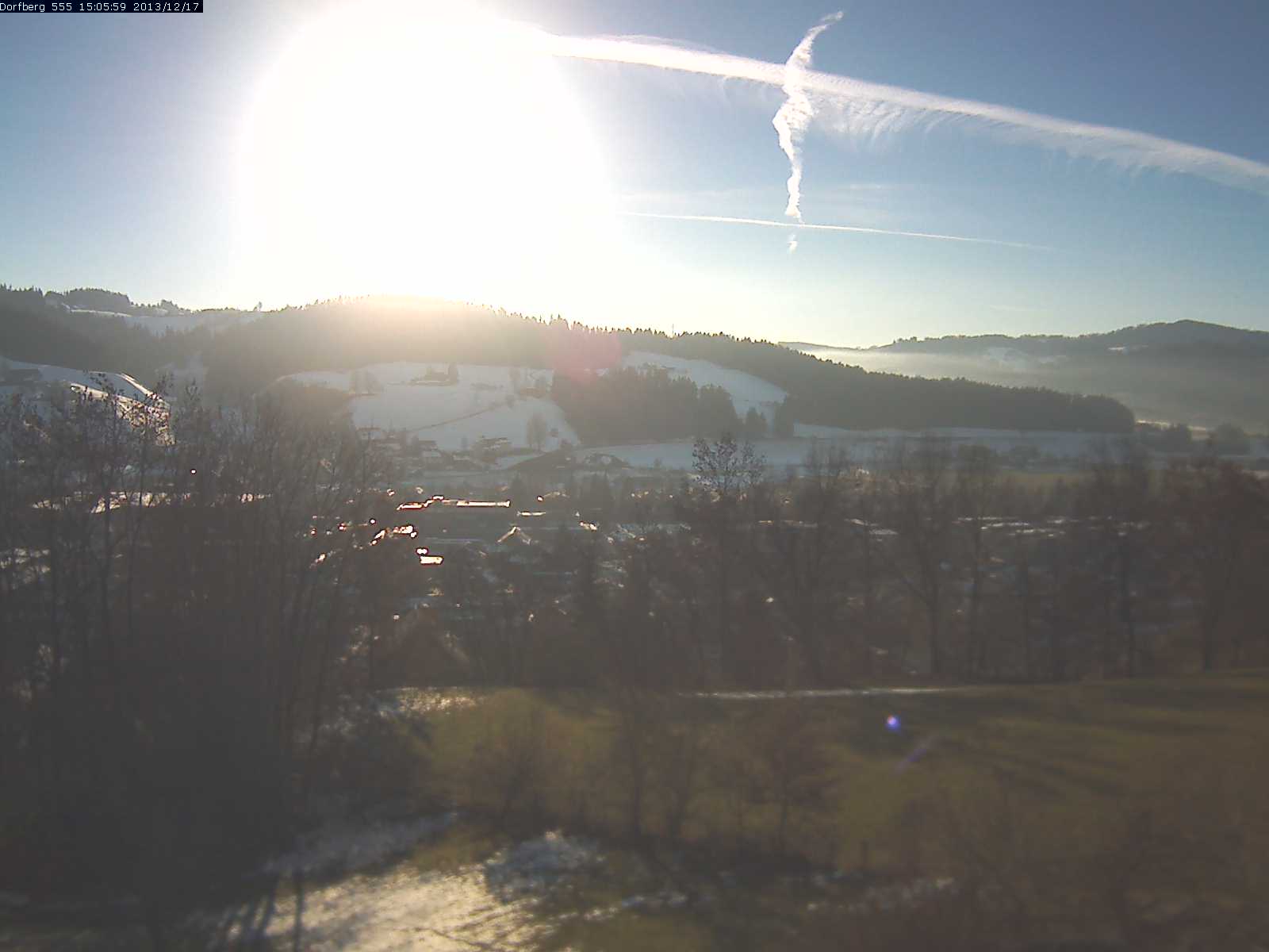 Webcam-Bild: Aussicht vom Dorfberg in Langnau 20131217-150600