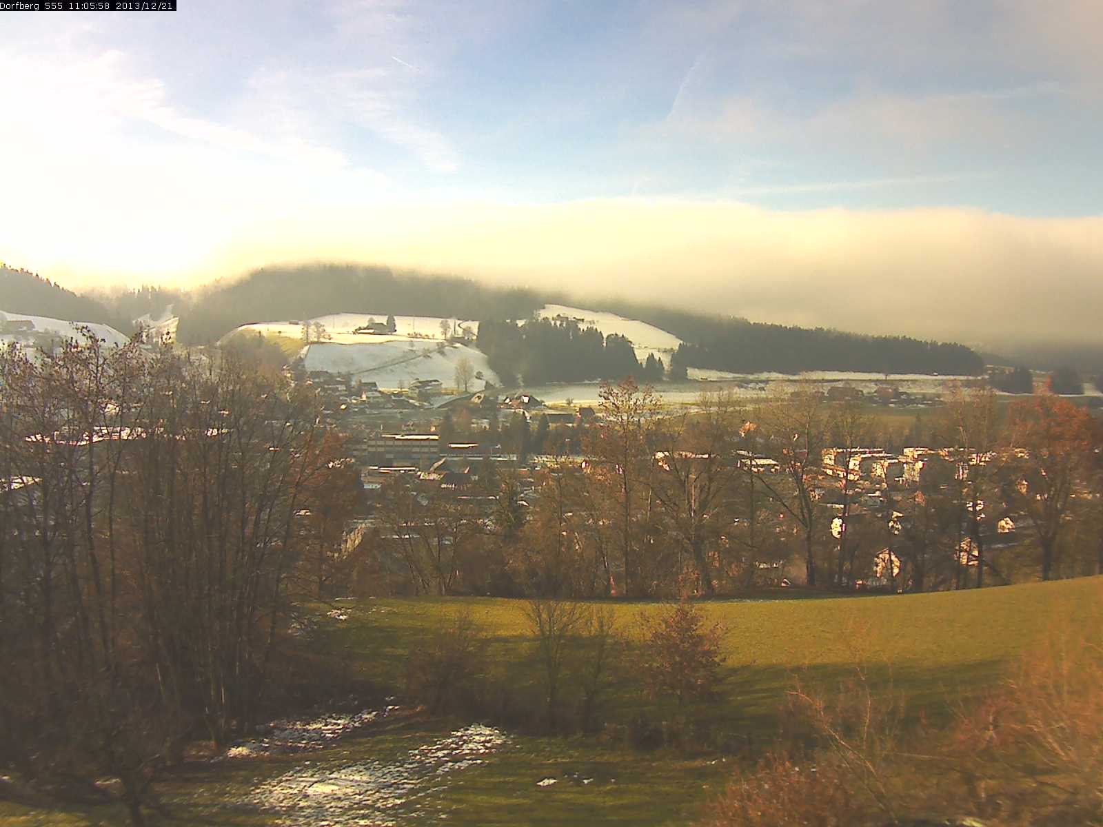 Webcam-Bild: Aussicht vom Dorfberg in Langnau 20131221-110600