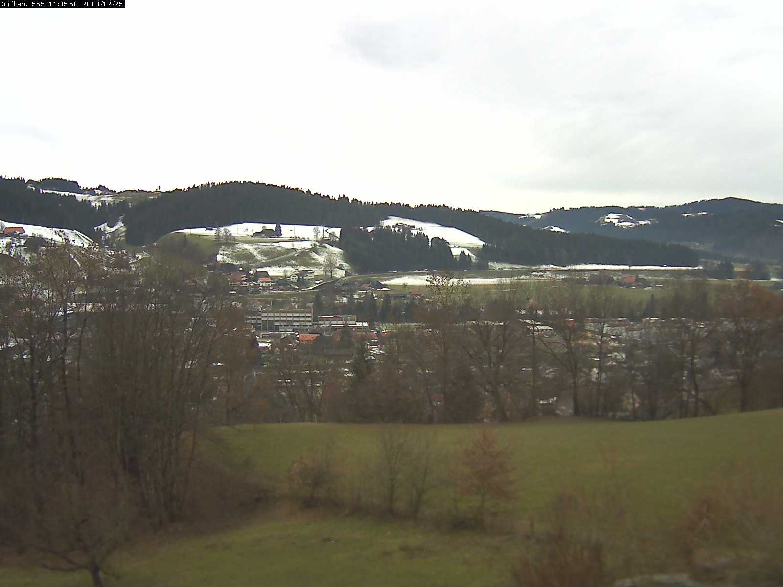 Webcam-Bild: Aussicht vom Dorfberg in Langnau 20131225-110600