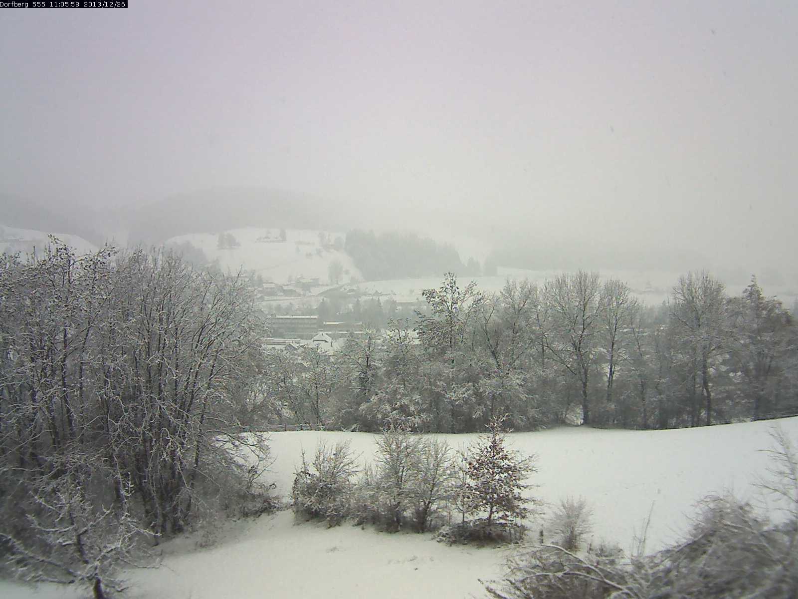 Webcam-Bild: Aussicht vom Dorfberg in Langnau 20131226-110600